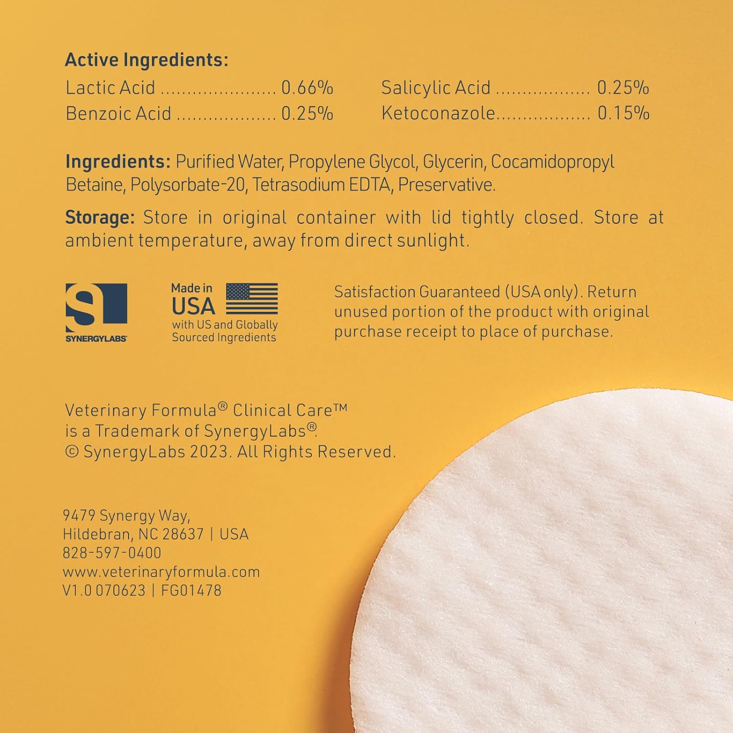 Veterinary Formula Clinical Care Ear Therapy Wipes, 100ct – Cat and Dog Ear Cleaner – Help Relieve Itchy Ears Quickly & Effectively Remove Dirt, Debris, and Foul Odor - Image 9