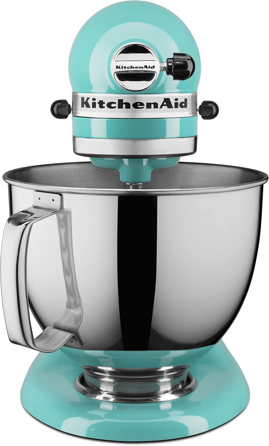 KitchenAid Artisan Series 5 Quart Tilt Head Stand Mixer with Pouring Shield KSM150PS, Removable bowl, Aqua Sky - Image 3