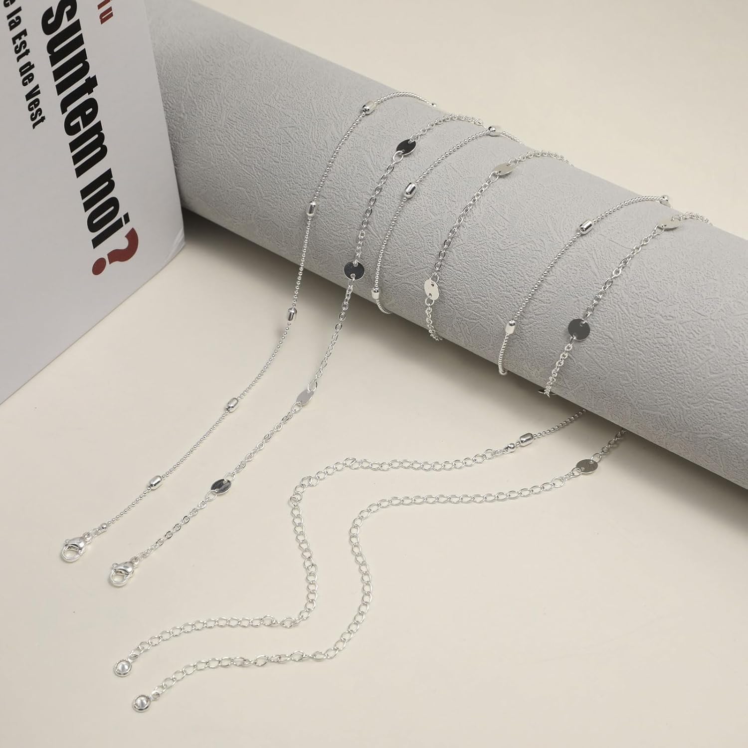 2PCS 18K Gold Plated Waist Chain Satellite Body Chain Layered rope Waist Chains Sexy Bikini Beach Waist Chain for Women Waterproof Adjustable 26.5-33Inch - Image 7