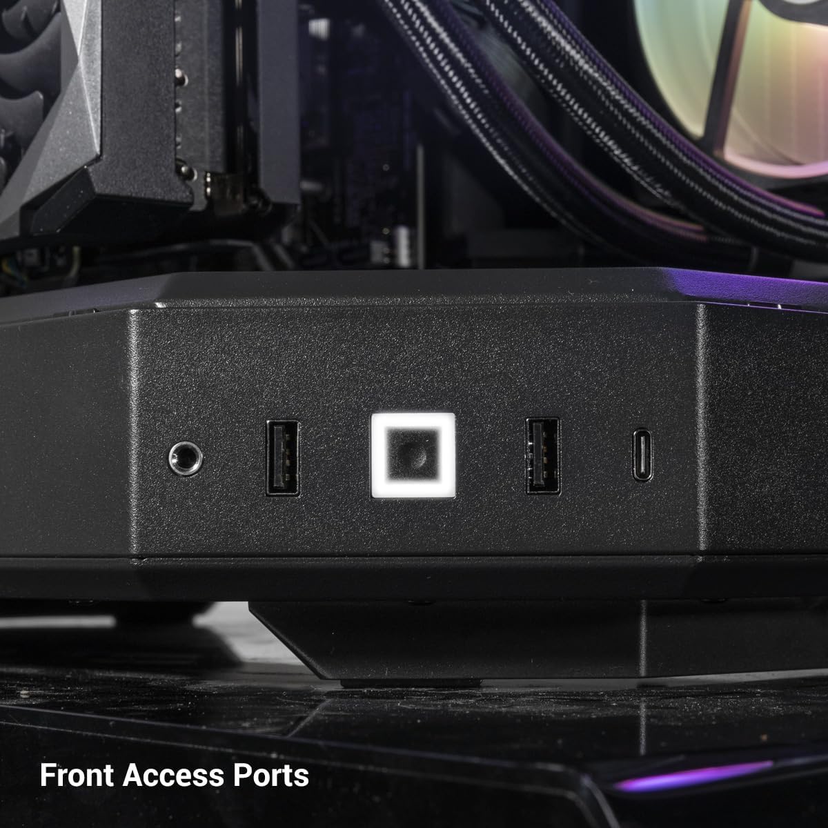 iBUYPOWER Y60 Black Gaming PC Computer Desktop Y60BA9N47TS03 (AMD Ryzen 9 7900X CPU, NVIDIA GeForce RTX 4070 Ti Super 16GB GPU, 32GB DDR5 RGB 5200MHz RAM, 2TB NVMe, WiFi Ready, Windows 11 Home) - Image 7