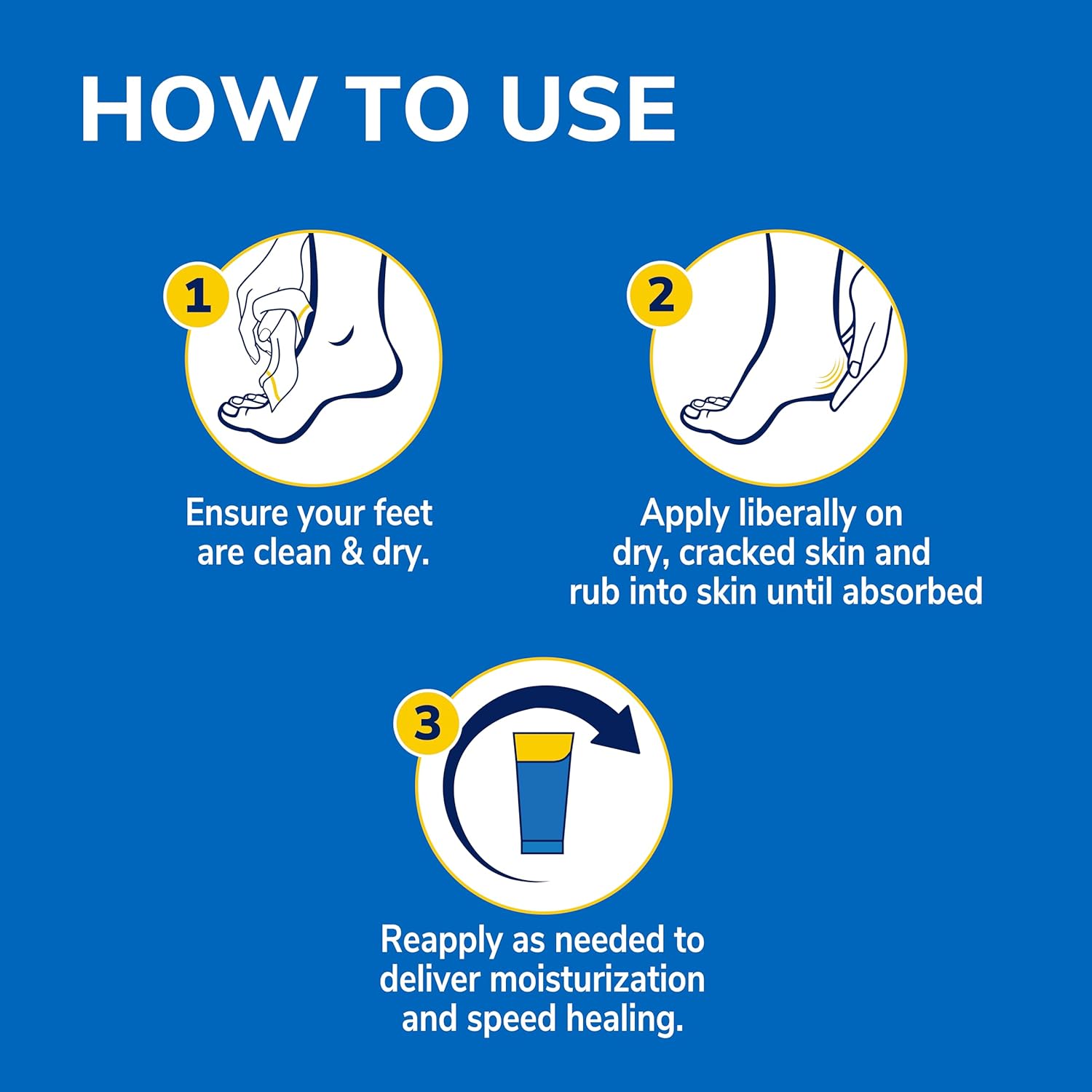 Dr Scholl's Dry, Cracked Foot Repair Ultra-Hydrating Foot Cream Moisturizer, 3.5 oz, Skin Care Foot Lotion with 25% Urea for Dry Cracked Feet, Heals and Moisturizes for Healthy Feet - Image 7