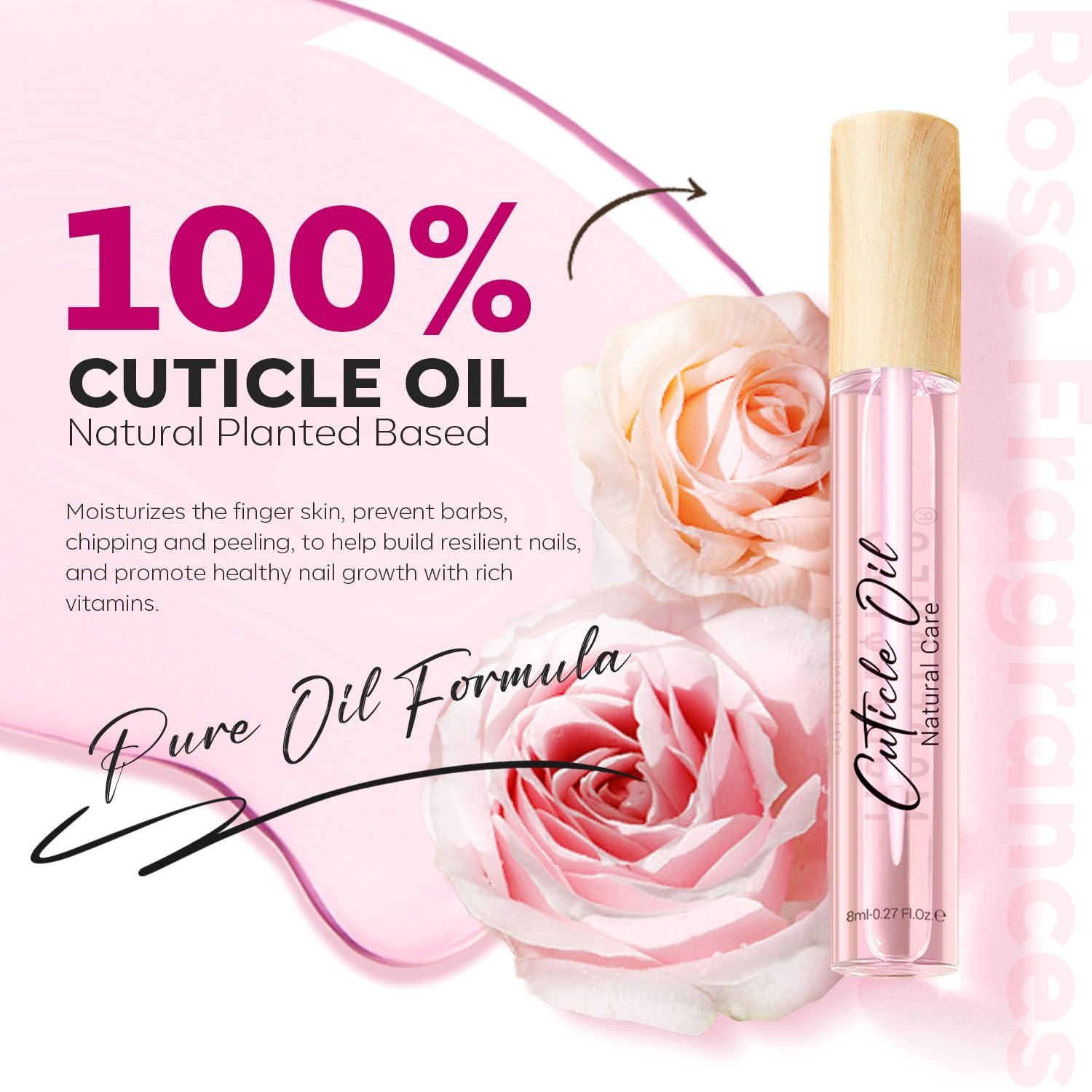 Modelones Cuticle Remover Kit - Cuticle Remover Cream & Cuticle Oil, Cuticle Care Kit w/Cuticle Trimmer Cuticle Pusher & Cuticle Nipper for DIY Nail Manicure, Removedor de Cuticula for Nail Care - Image 10