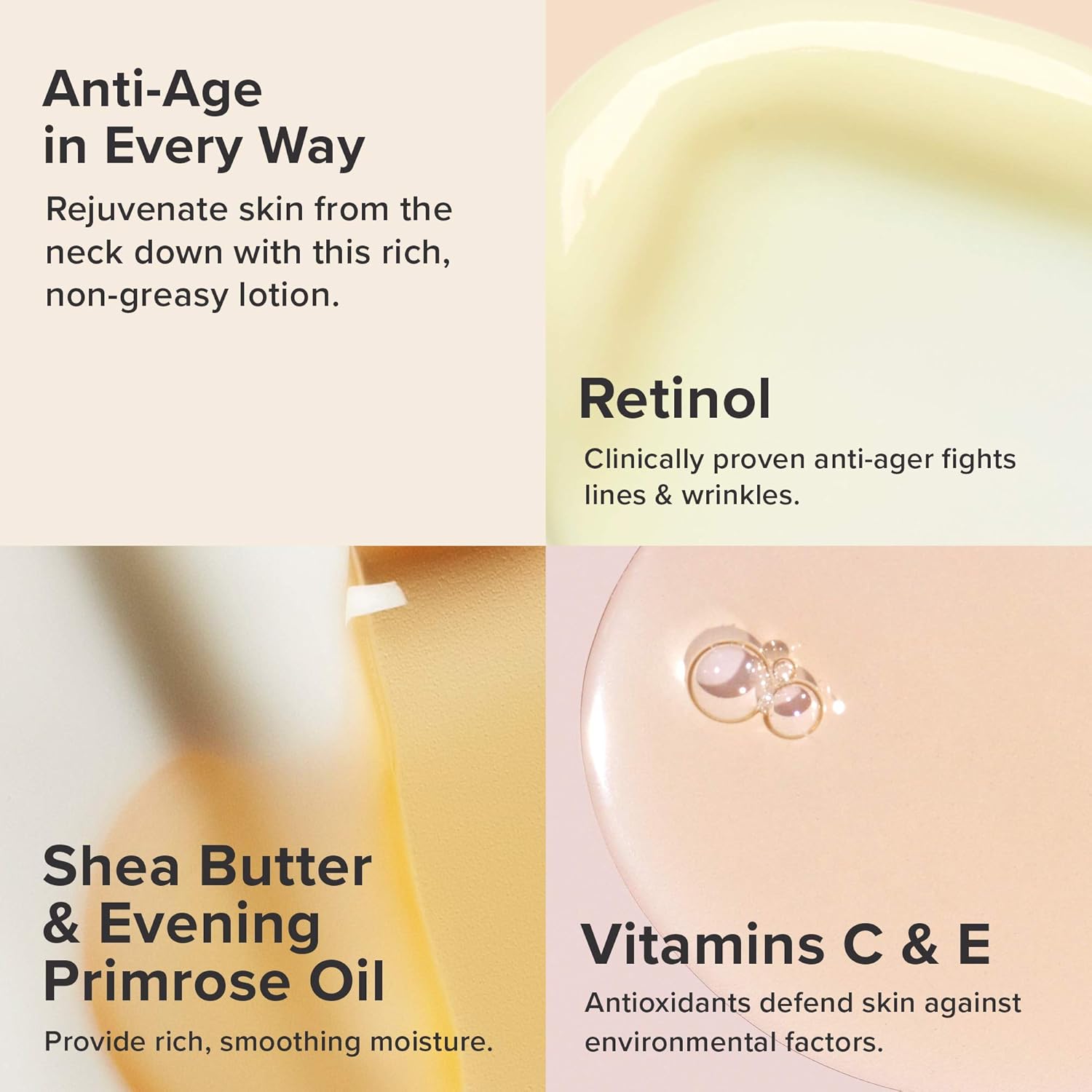 Paula's Choice Retinol Skin-Smoothing Body Treatment, Shea Butter, Vitamin C & E Lotion, Anti-Aging Moisturizer, 4 Ounce - Image 3