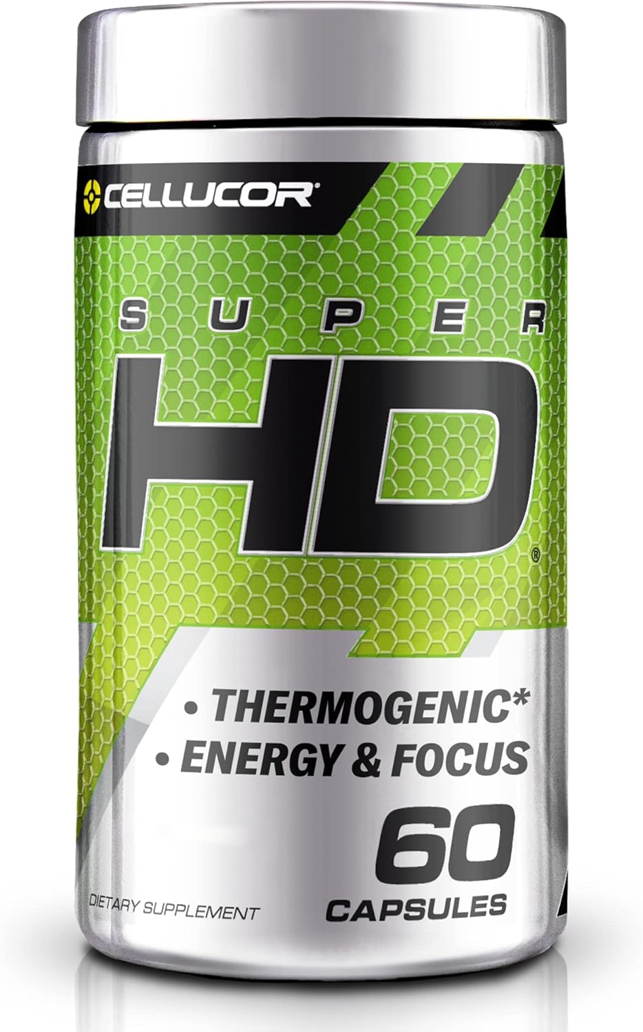 Cellucor SuperHD Thermogenic Fat Burner Weight Loss Supplement, Appetite Suppressant, & Energy Booster Capsimax, Green Tea Extract, 160mg Caffeine & More 60 Capsules (Packaging May Vary) - Image 2