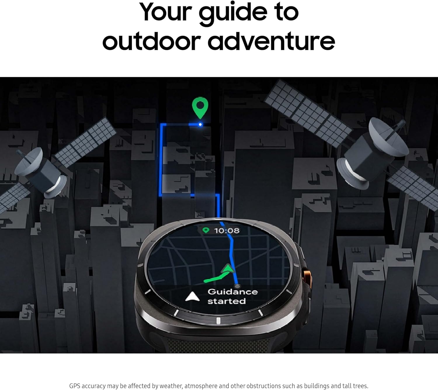 SAMSUNG Galaxy Watch Ultra 47mm LTE AI Smartwatch Bundle w/ 25W Power Adapter, Energy Score, Wellness Tips, Heart Rate Tracking, Sleep Monitor, Fitness Tracker, GPS, 2024,Titanium Silver - Image 7