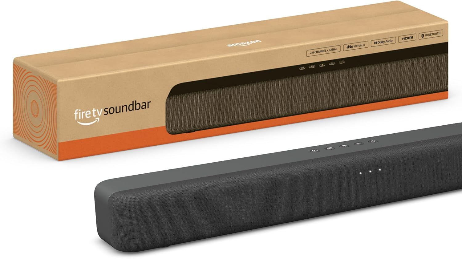 Amazon Fire TV Soundbar (newest model), 2.0 speaker with DTS Virtual:X and Dolby Audio, Bluetooth connectivity - Image 3