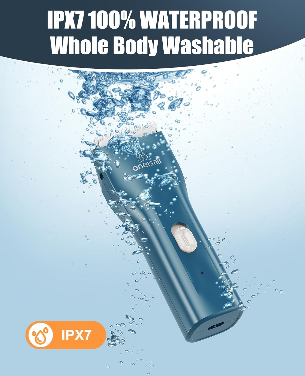 oneisall Pet Clipper for Cat Matted Hair, Pet Shaver for Cats Quiet Pet Hair Clippers Cordless Cat Clippers for Matted Hair Cat Clippers for Long Hair(Standard Blade) - Image 6