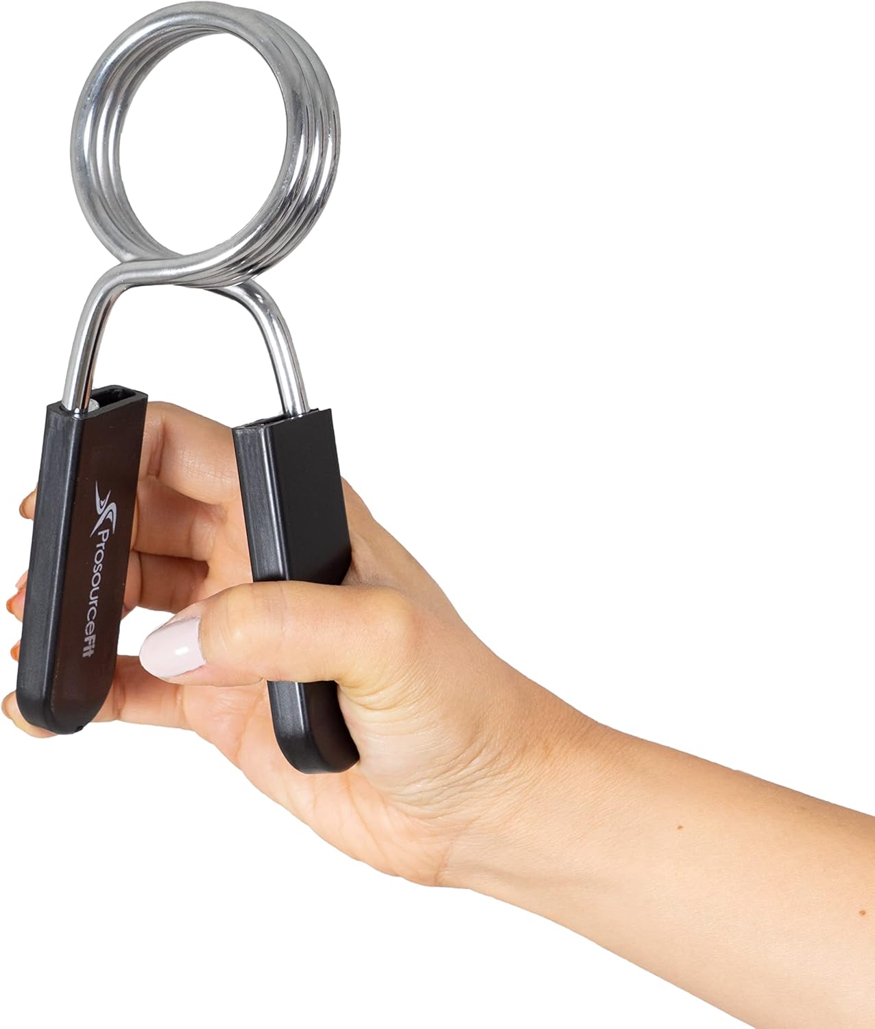 ProsourceFit Olympic Barbell Spring Clip Collar 2-inch Pair with Easy-Grip Handles for Weightlifting,Powerlifting and Strength Training - Image 5