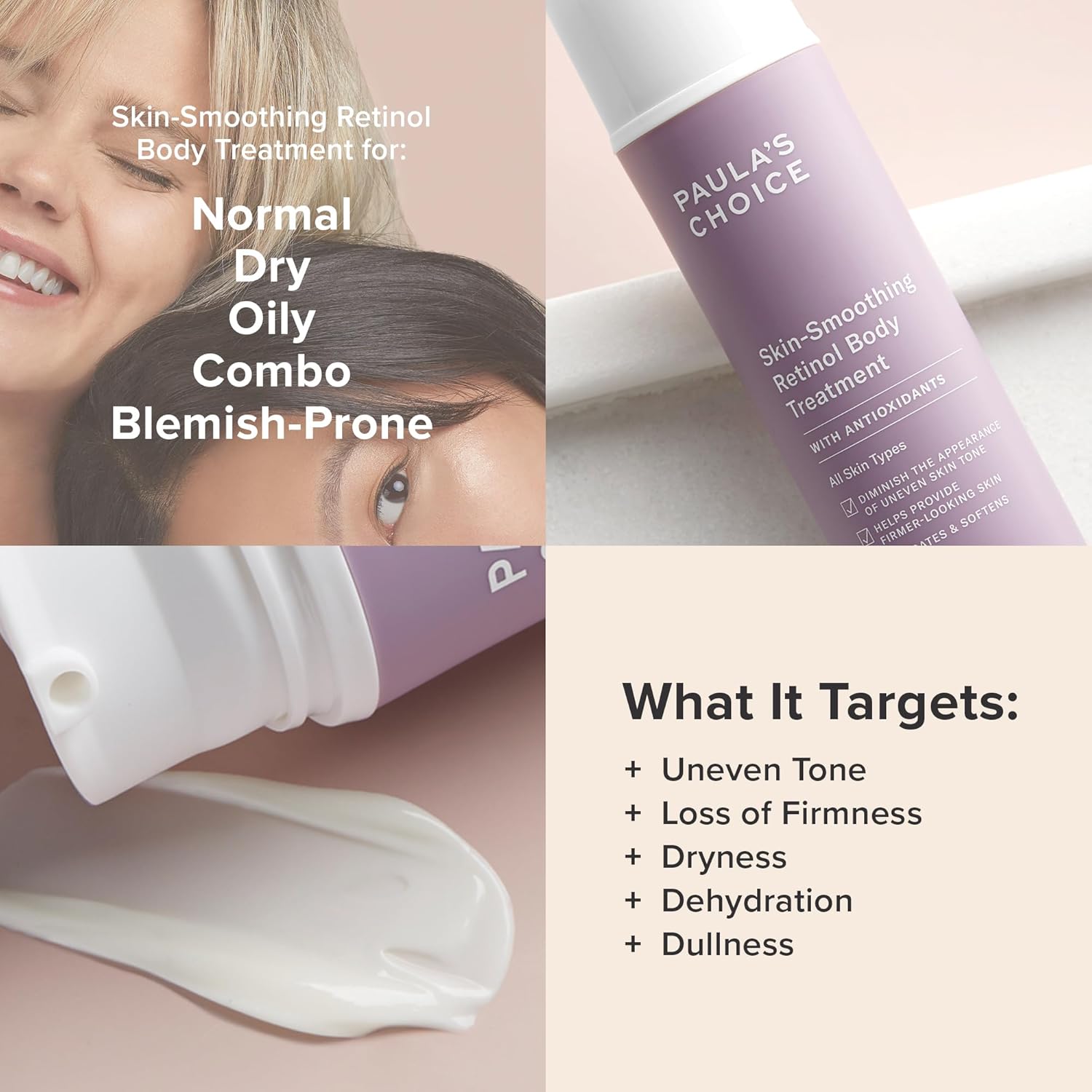 Paula's Choice Retinol Skin-Smoothing Body Treatment, Shea Butter, Vitamin C & E Lotion, Anti-Aging Moisturizer, 4 Ounce - Image 4