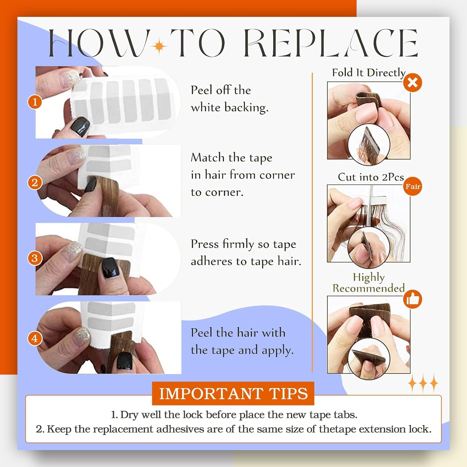 Full Shine Real Human Hair Tape in Extensions Black 24Inch Double Sided for Skin Weft Tape in Hair Extensions 20Pcs 50Gram Color 1 Jet Black Seamless Hair Extensions Real Human Hair Straight - Image 10