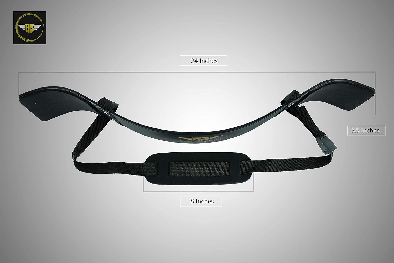 Arm Blaster for Biceps & Triceps Dumbbells & Barbells Curls Muscle Builder Bicep Isolator for Big Arms Bodybuilding & Weight Lifting Support for Strength & Muscle Gains by Be Smart - Image 7