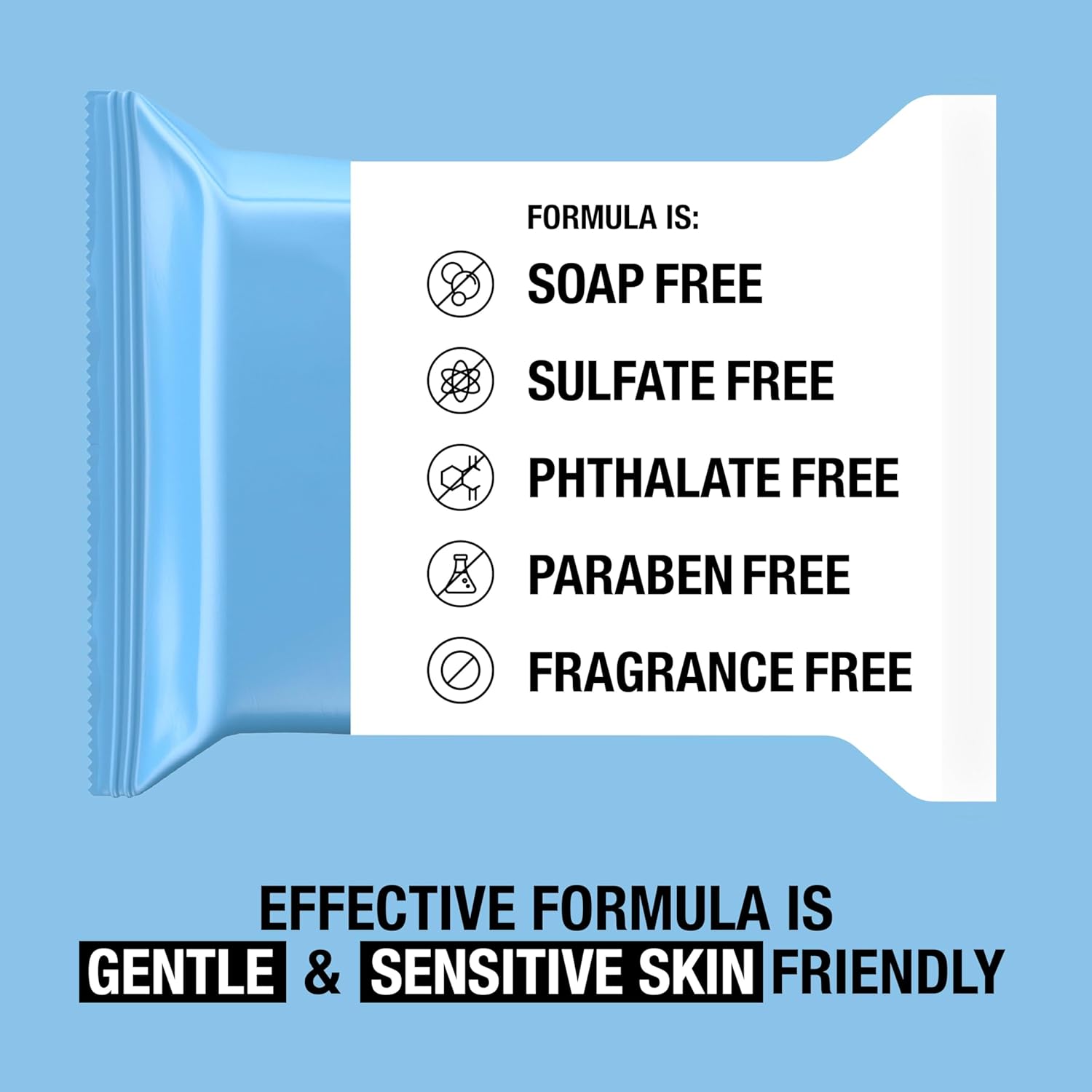 Neutrogena Fragrance-Free Makeup Remover Wipes, Daily Facial Cleanser Towelettes, Gently Removes Oil & Makeup, Alcohol-Free Makeup Wipes, 25 ct - Image 6