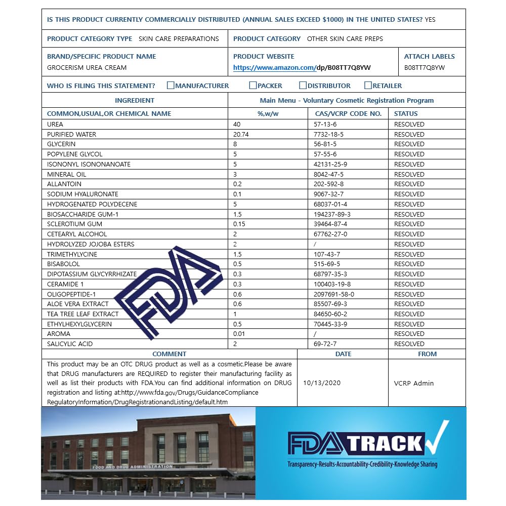 Urea Cream 40 Percent For Feet Plus 2% Salicylic Acid 5.29 oz || Foot Cream and Hand Cream Maximum Strength with Hyaluronic Acid,Tea Tree,and Aloe Vera For Deep Moisturizes,Callus Remover - Image 5