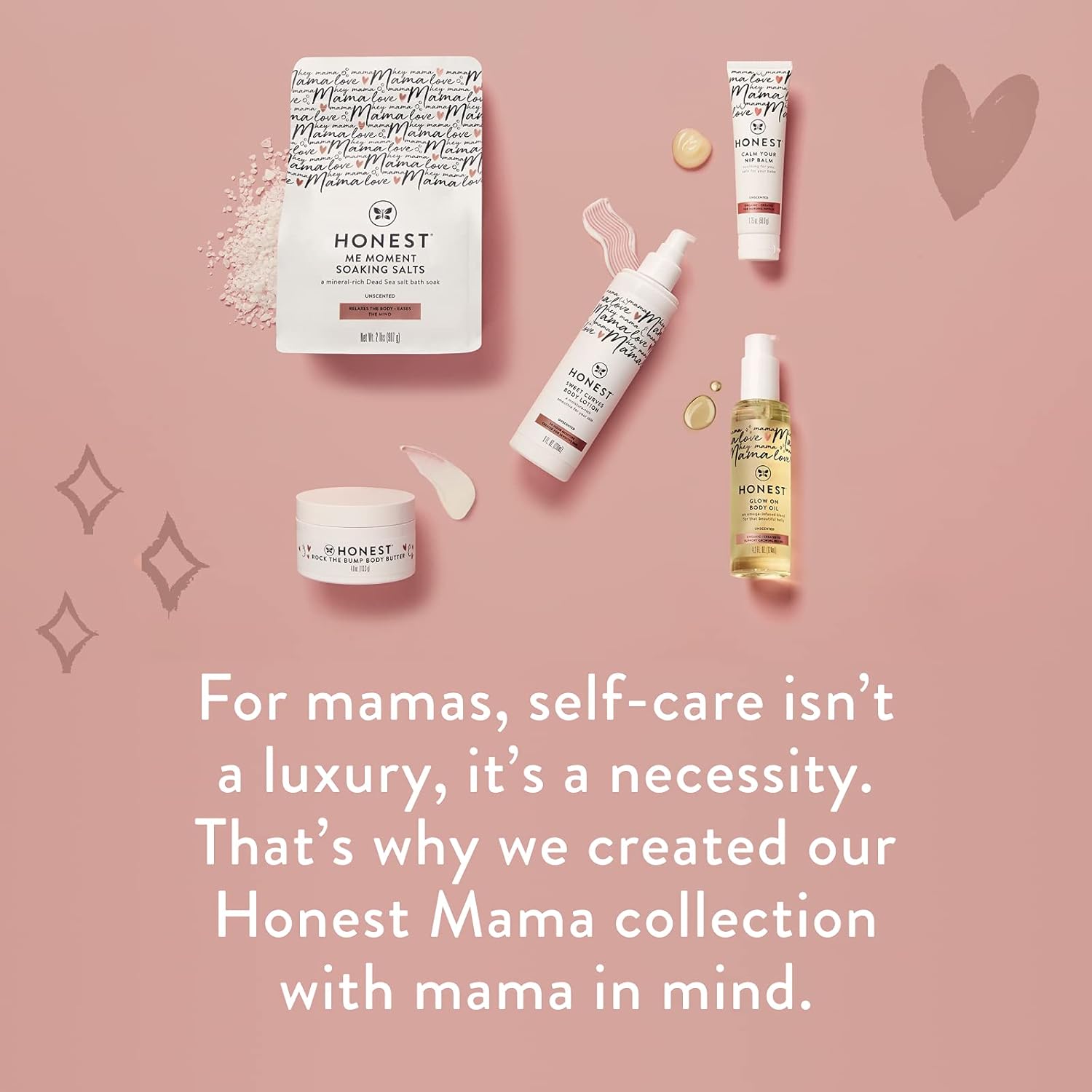 The Honest Company Honest Mama Body + Belly Bump Love Bundle | Moisturizing, Plant-Based Oil + Stretch Mark Butter Cream - Image 9