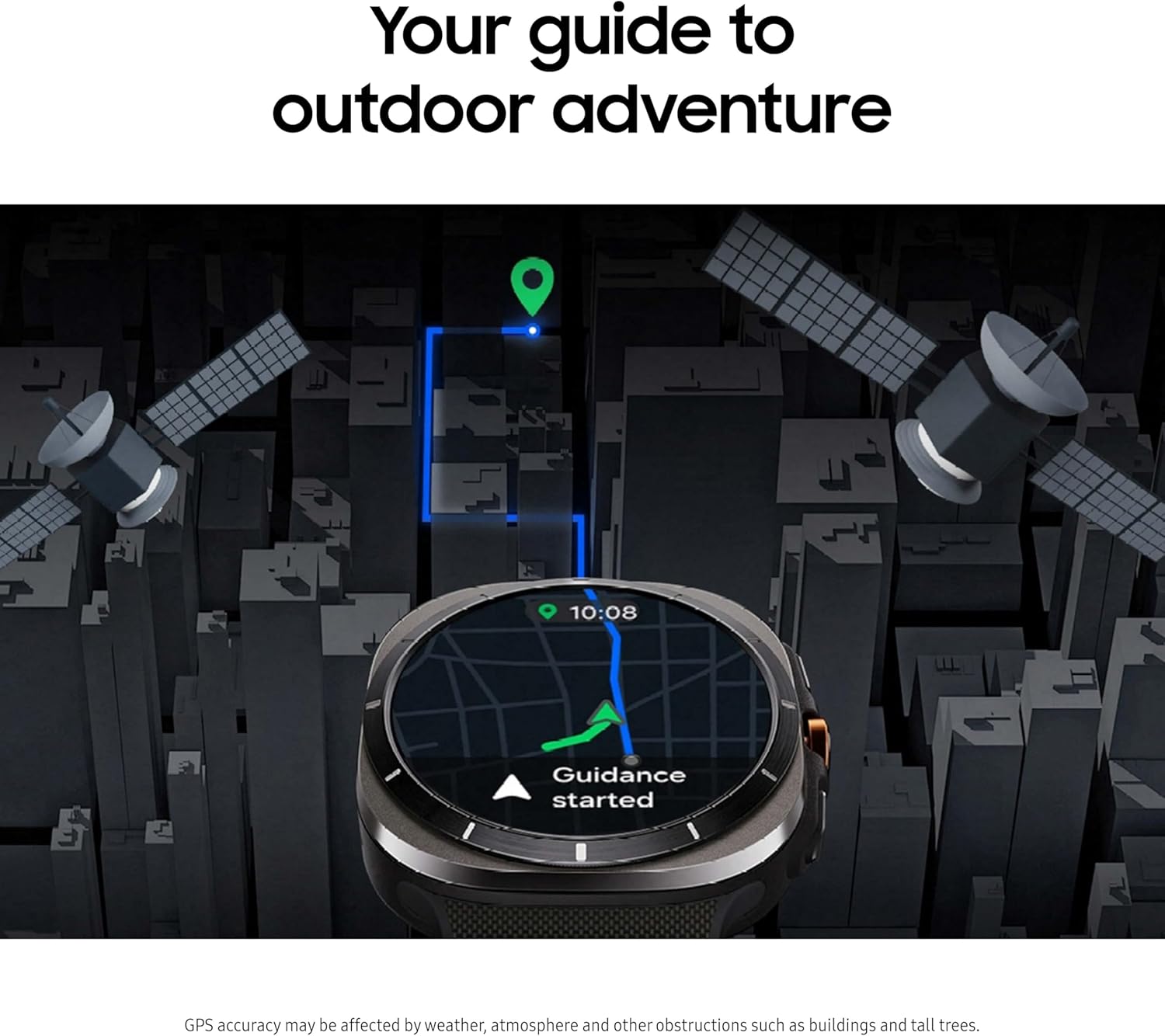 SAMSUNG Galaxy Watch Ultra 47mm LTE AI Smartwatch Bundle w/ 25W Power Adapter, Energy Score, Wellness Tips, Heart Rate Tracking, Sleep Monitor, Fitness Tracker, GPS, 2024,Titanium White - Image 7