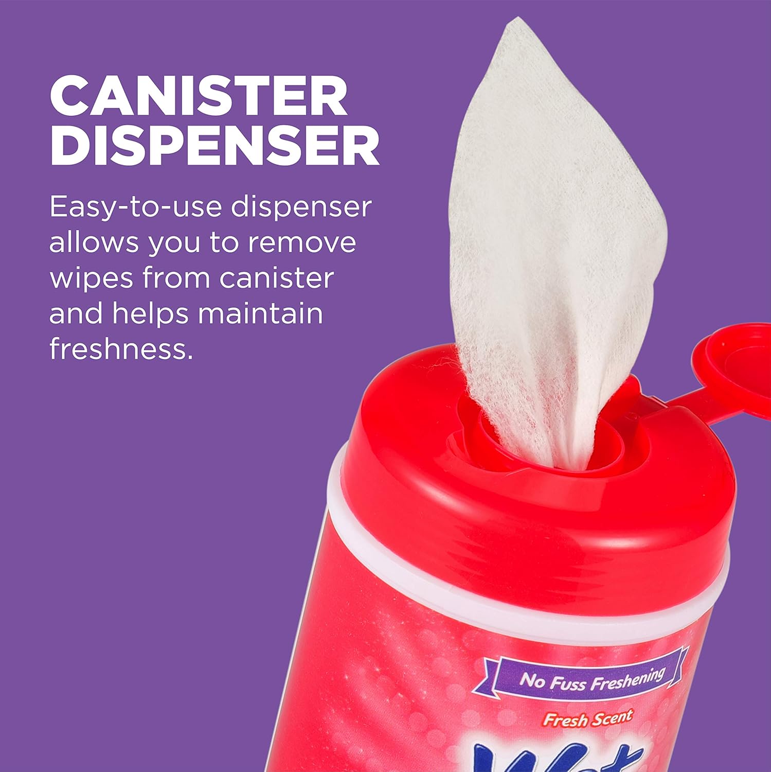 Wet Ones for Pets Cat Cleaning Wipes - Fresh Scent Cat Grooming Wipes with Aloe Vera - Safe Cat Hygiene Supplies - Cat Fur Cleaner - Cat Dander Wipes - Kitten Wipes - Pet Cleaning Supplies - 50 Count - Image 5