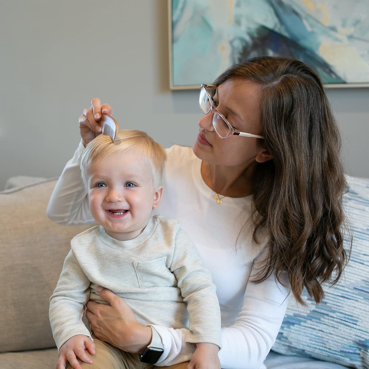 Dr. Brown's Soft and Safe Baby Brush + Comb - Image 8