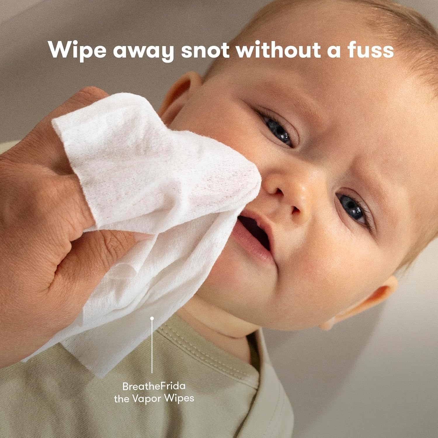 Frida Baby Breathe Easy Kit Sick Day Baby Essentials - Vapor Wipes, Vapor Rub + Organic Vapor Drops to Help Baby Breathe Easy, Natural Baby Congestion Relief - Image 6