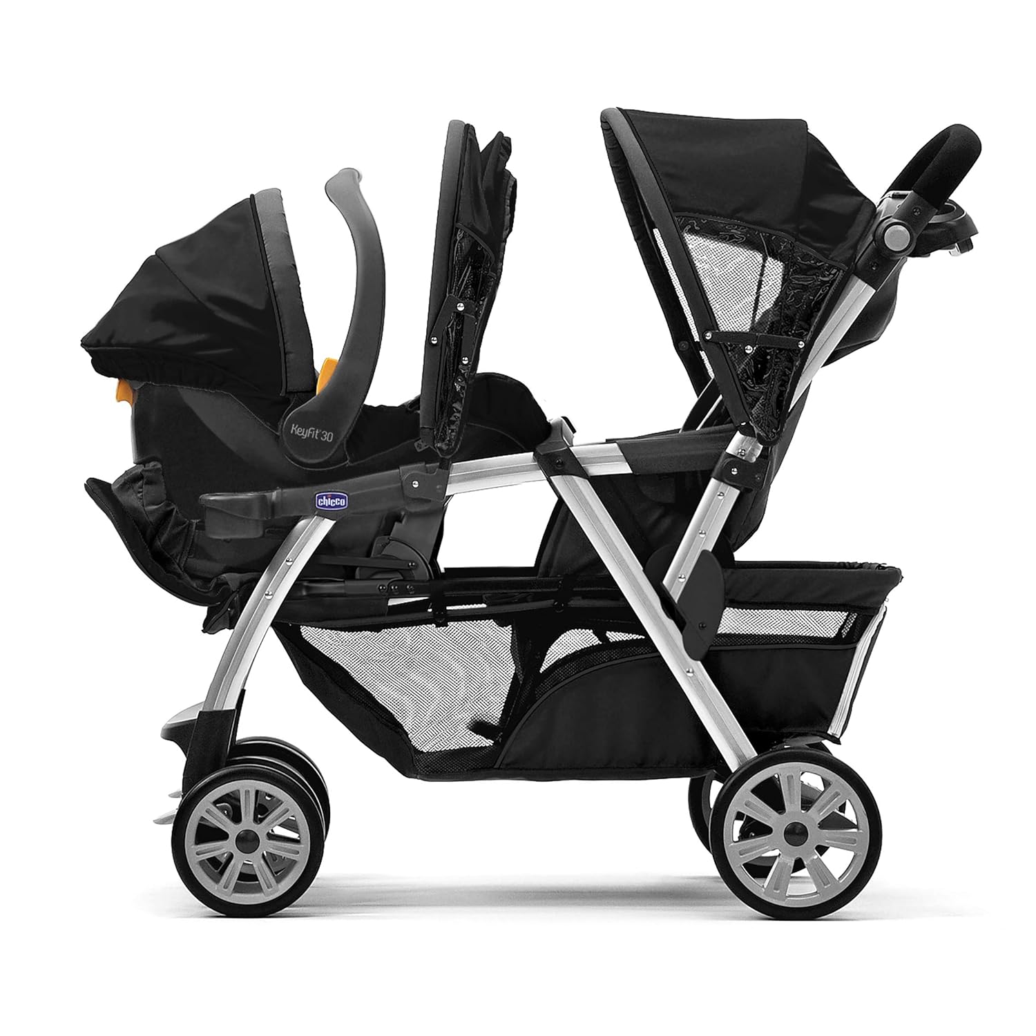 Chicco Cortina Together Double Stroller, Minerale - Image 6