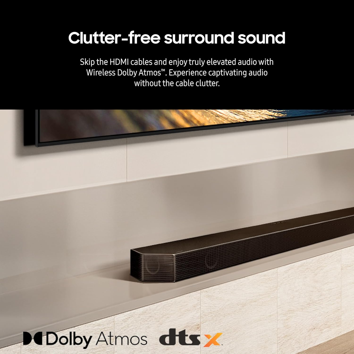 SAMSUNG HW-Q910D 9.1.2 ch Soundbar w/Dolby Audio, Surround Sound Expansion, Adaptive Sound, Wireless Subwoofer, 2024 - Image 6