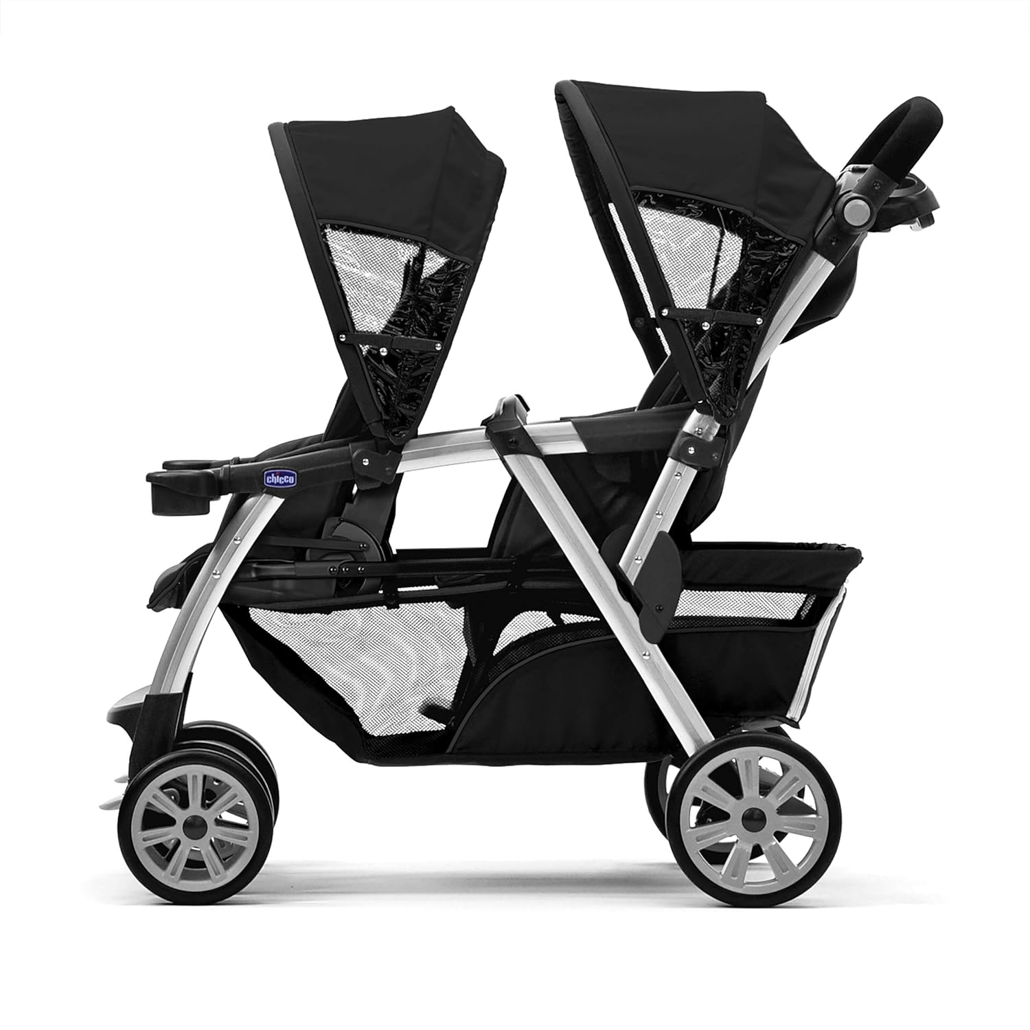 Chicco Cortina Together Double Stroller, Minerale - Image 7