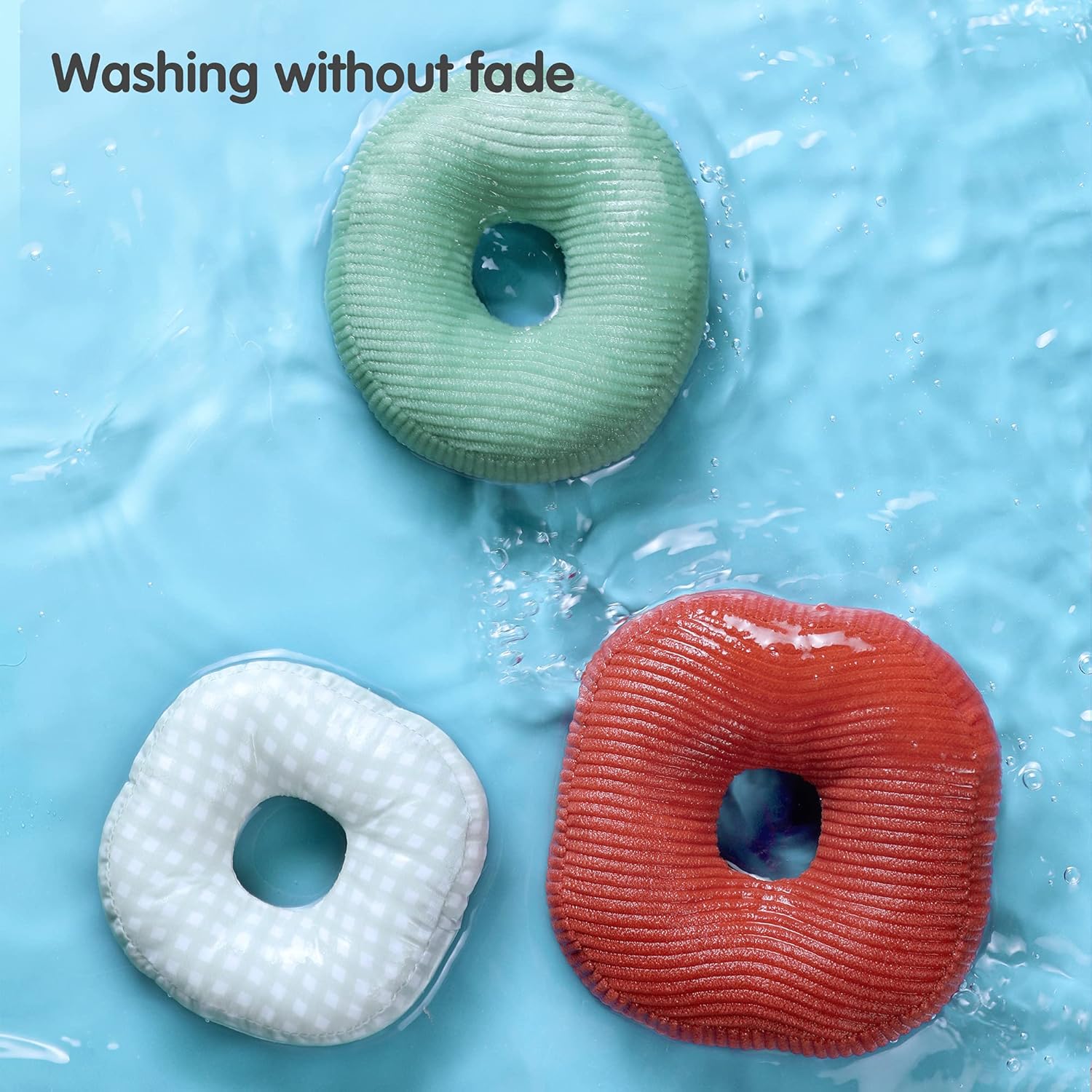 TUMAMA Plush Stacking Rattles Baby Toy Giraffe Stacks of Circles STEM Montessori Toy Baby Shower Deer Woodland Stuffed Animals Gift for 3 6 9 12 18 Months 1 Year Olds Infant Toddler Boy Girl - Image 6