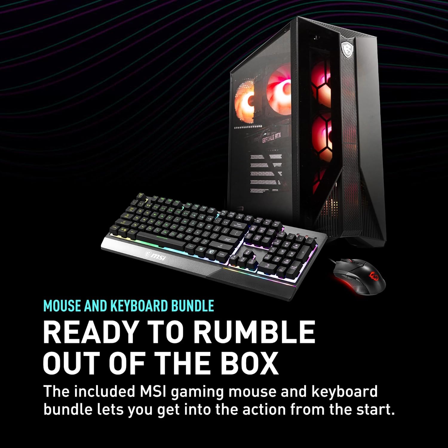 MSI Aegis Z2 Gaming Desktop (2024): AMD Ryzen R7-7700, Geforce RTX 4060, 16GB DDR5, 1TB m.2 SSD, 80+ Gold PSU, WiFi, Keyboard & Mouse, DIY Friendly, Windows 11 Home: C7NUC-817US - Image 6