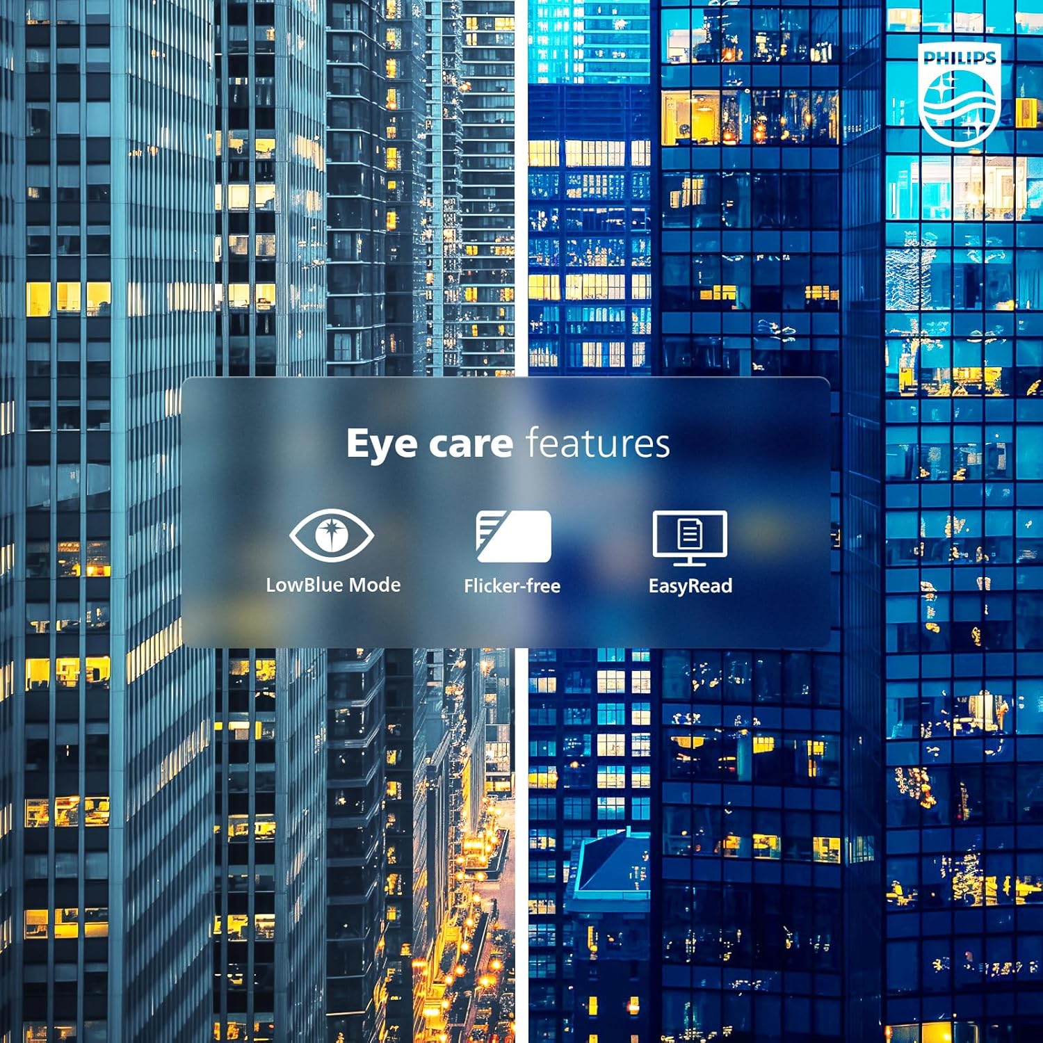 Philips 22 inch Class Thin Full HD (1920 x 1080) Monitor, 100Hz Refresh Rate, VESA, HDMI x1, VGA x1, LowBlue Mode, Adaptive Sync, 4 Year Advance Replacement Warranty, 221V8LB - Image 6