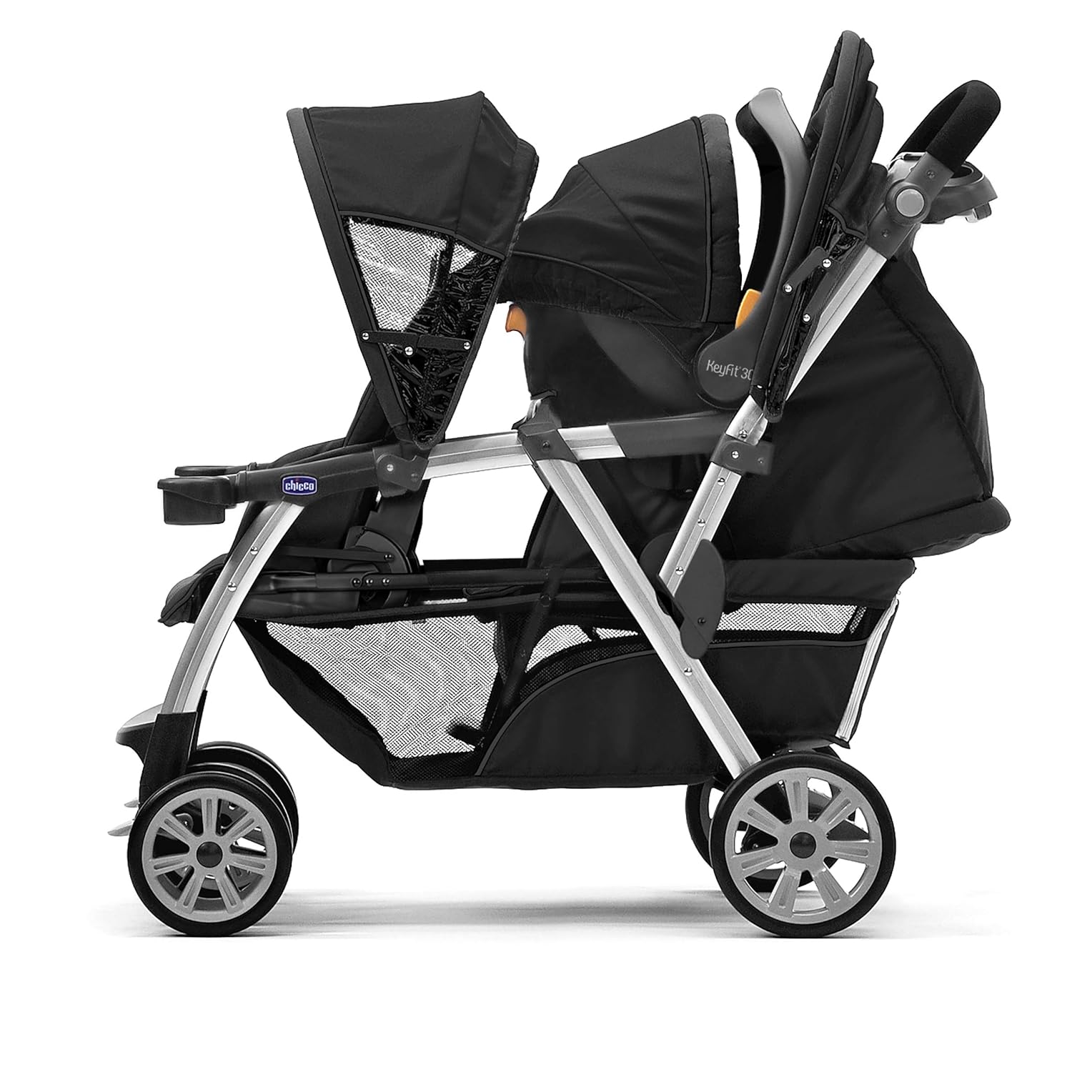 Chicco Cortina Together Double Stroller, Minerale - Image 5