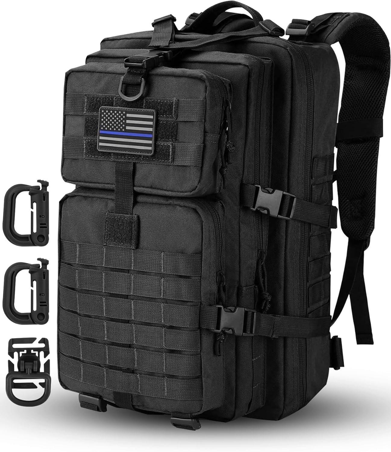 MOLLE Assault Pack, Tactical Backpack Military Army Camping Rucksack, 3-Day Pack - Image 2