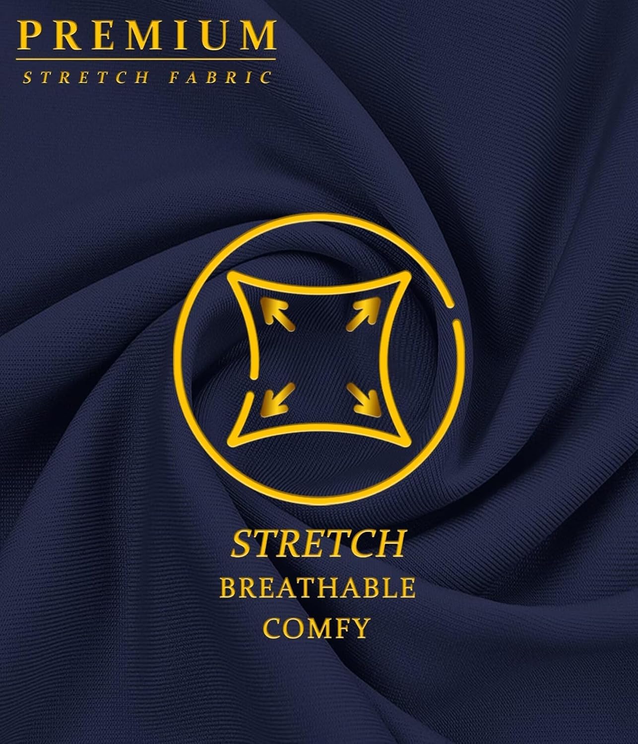 Hybrid & Company Womens Premium Nylon Ponte Stretch Office Fishtail Pencil Skirt High Waist Made in The USA Below Knee - Image 8