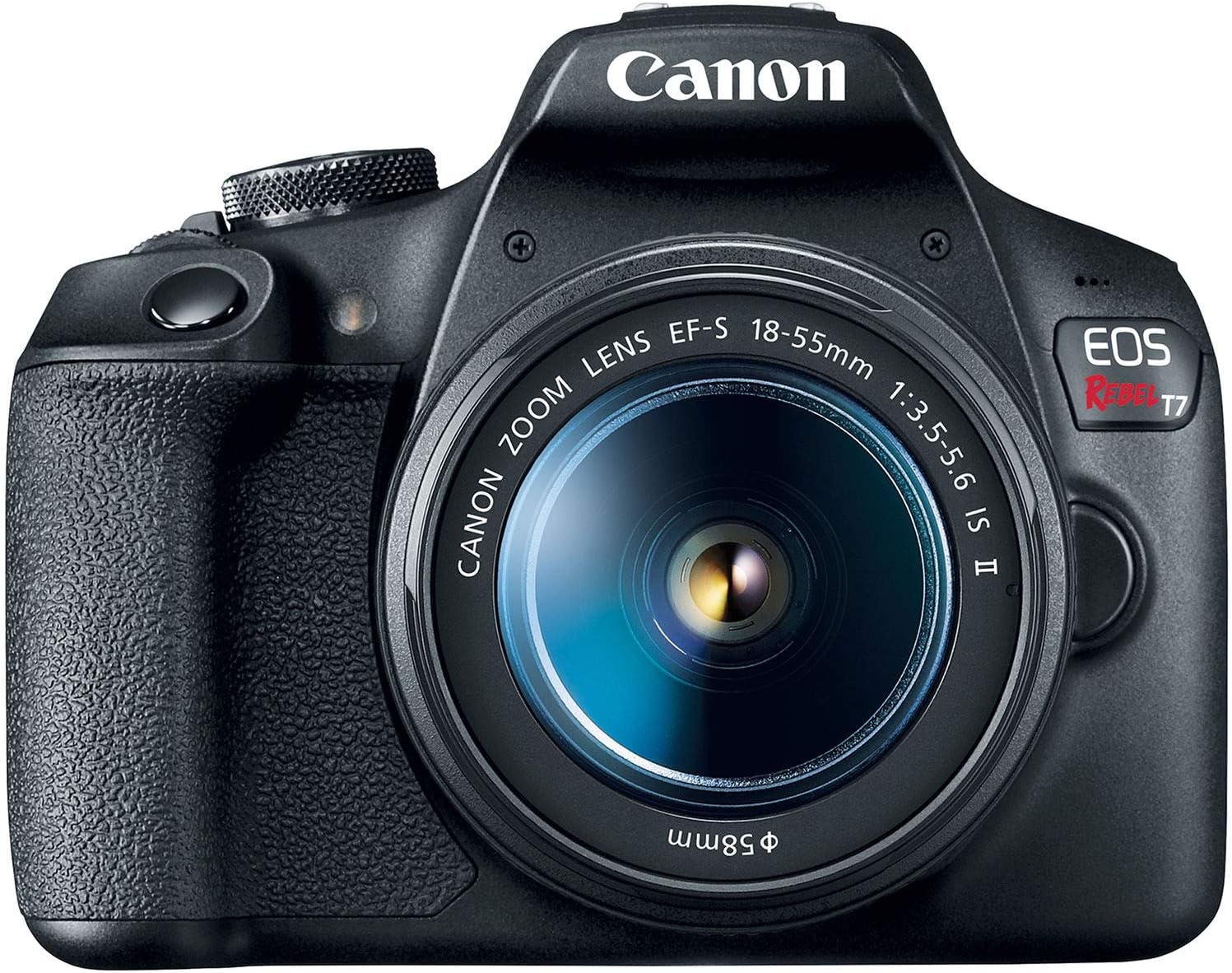Canon EOS Rebel T7 DSLR Camera|2 Lens Kit with EF18-55mm + EF 75-300mm Lens, Black - Image 5
