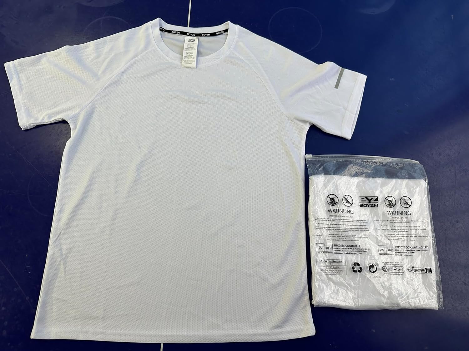 Boyzn 1 or 3 Pack Men's Workout Running Shirts, Dry Fit Moisture Wicking T-Shirts, Sports Gym Athletic Short Sleeve Shirts - Image 9