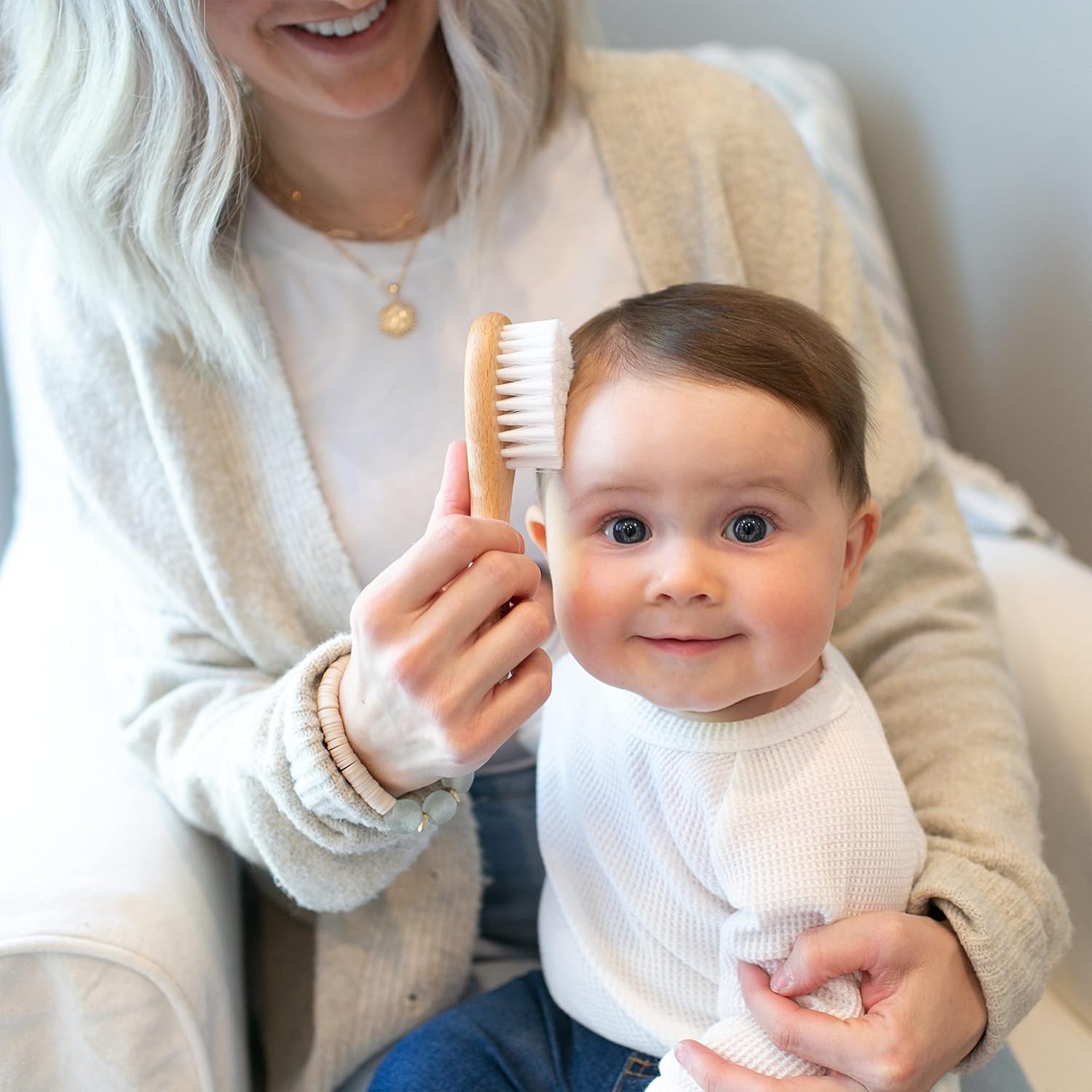 Dr. Brown's Soft and Safe Baby Brush + Comb - Image 3