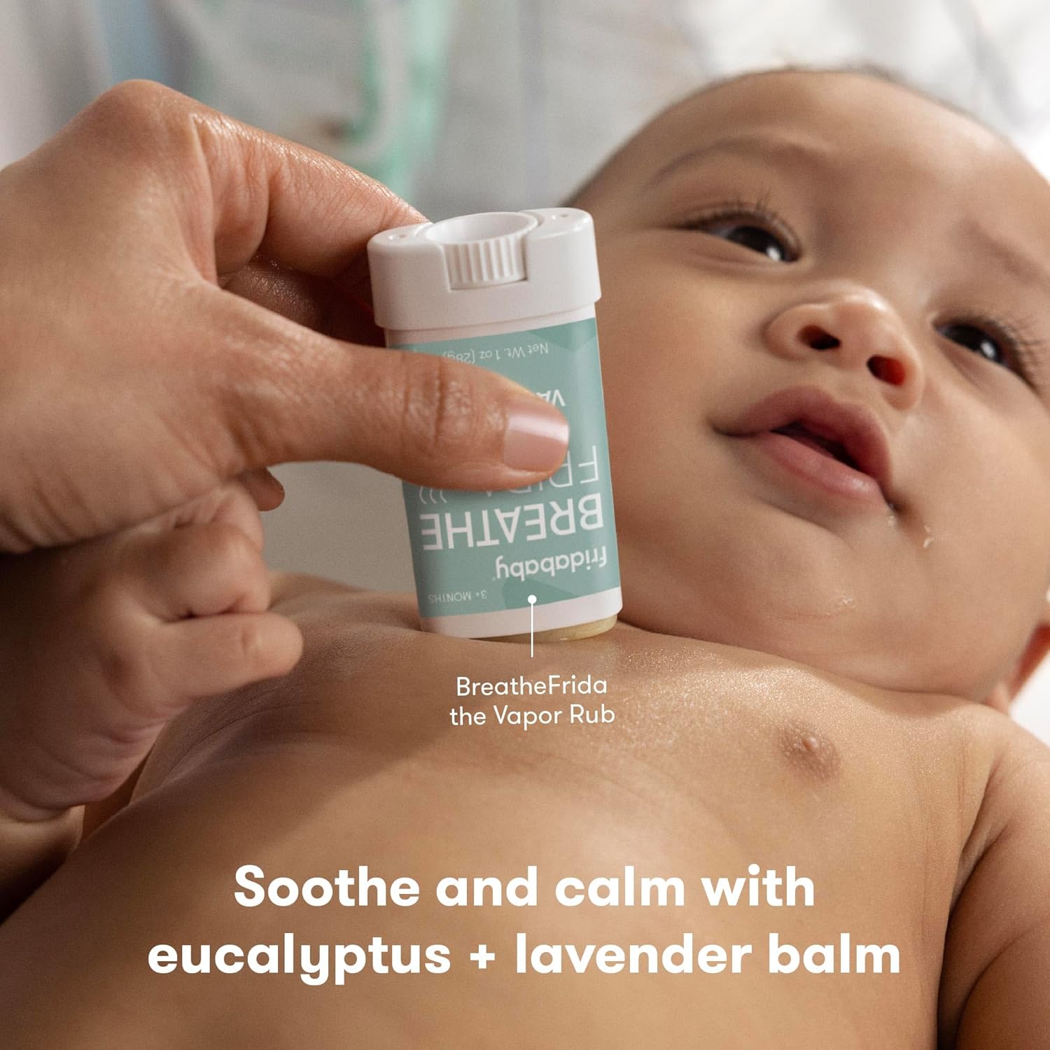 Frida Baby Breathe Easy Kit Sick Day Baby Essentials - Vapor Wipes, Vapor Rub + Organic Vapor Drops to Help Baby Breathe Easy, Natural Baby Congestion Relief - Image 5