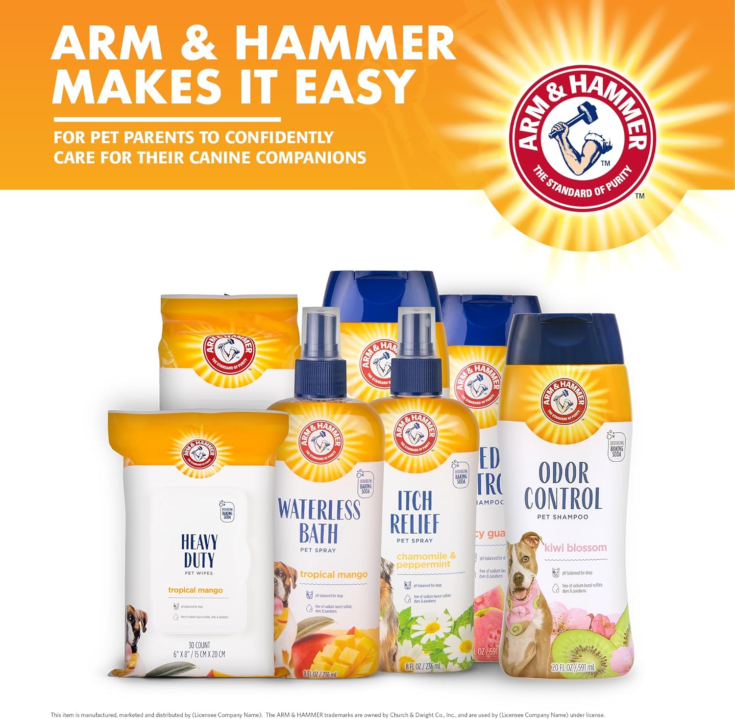 Arm & Hammer for Pets Super Deodorizing Spray for Dogs | Best Odor Eliminating Spray for All Dogs & Puppies | Fresh Kiwi Blossom Scent That Smells Great, 8 Ounces - Image 7
