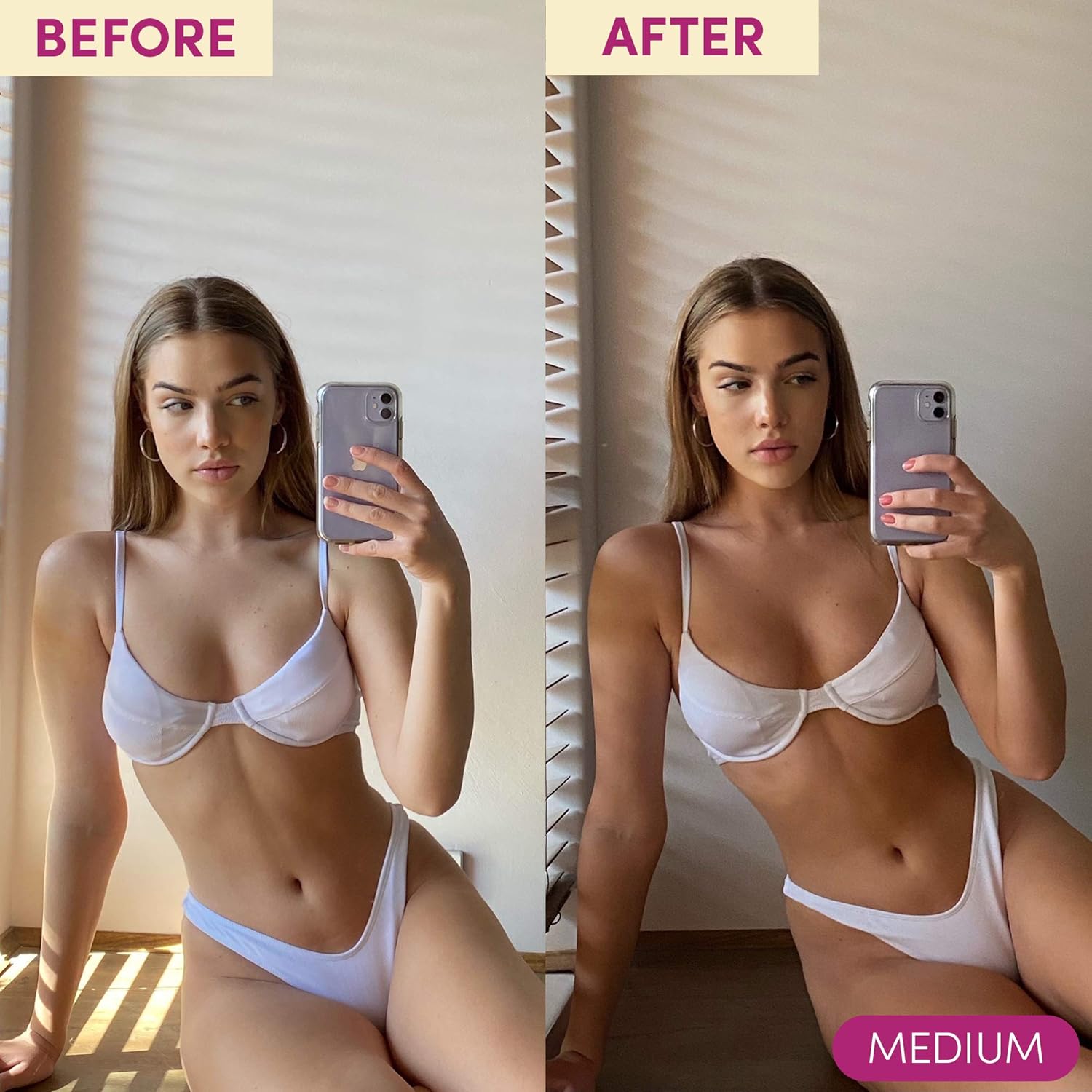 Coco & Eve Sunny Honey Bali Bronzing Self Tanner Mousse - (Medium) All Natural Sunless Tanning Mousse | Instant Self Tanning Lotion with Bronzer and Skin Moisturizer (6.7 fl oz) - Image 6