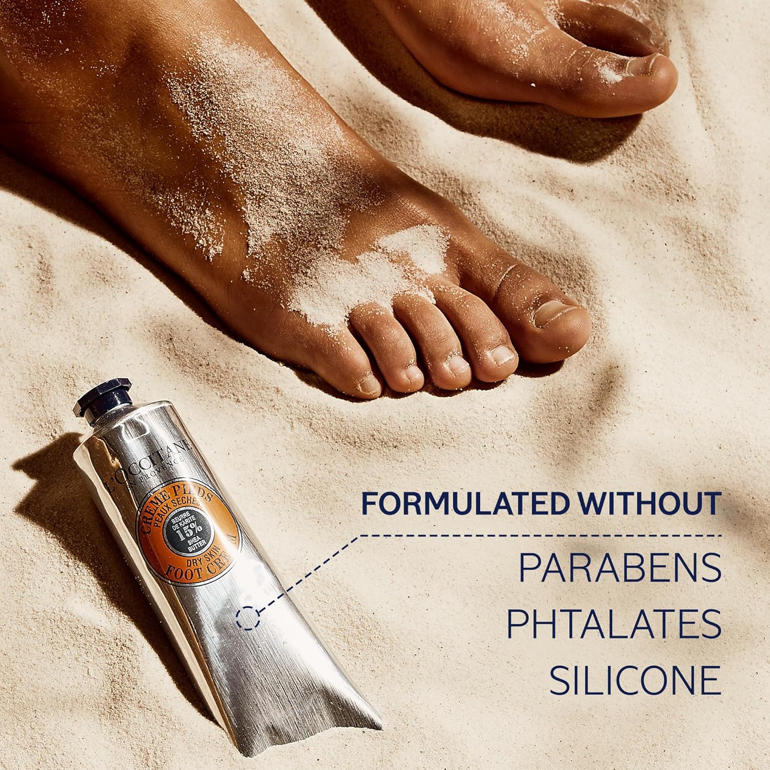 L'Occitane 15% Shea Butter Foot Cream Enriched with Lavender & Arnica 5.30 fl oz - Image 6