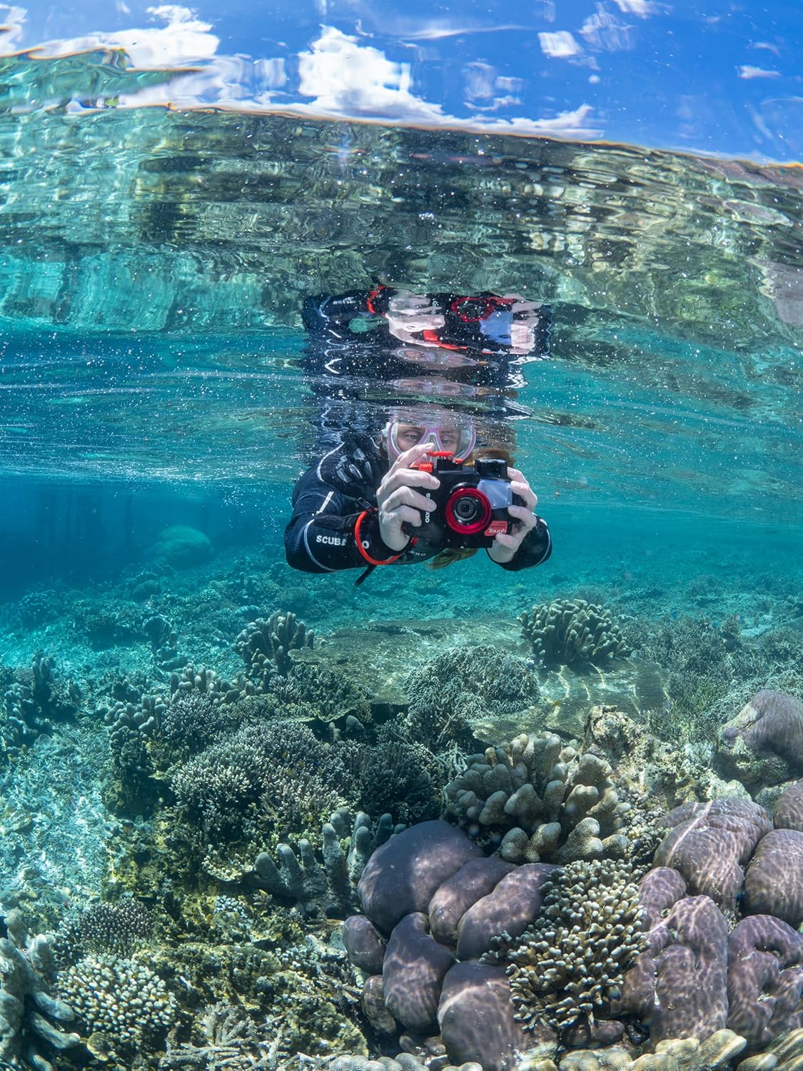 OM System Tough TG-7 Red Underwater Camera, Waterproof, Freeze Proof, High Resolution Bright, 4K Video 44x Macro Shooting (Successor Olympus TG-6) - Image 5