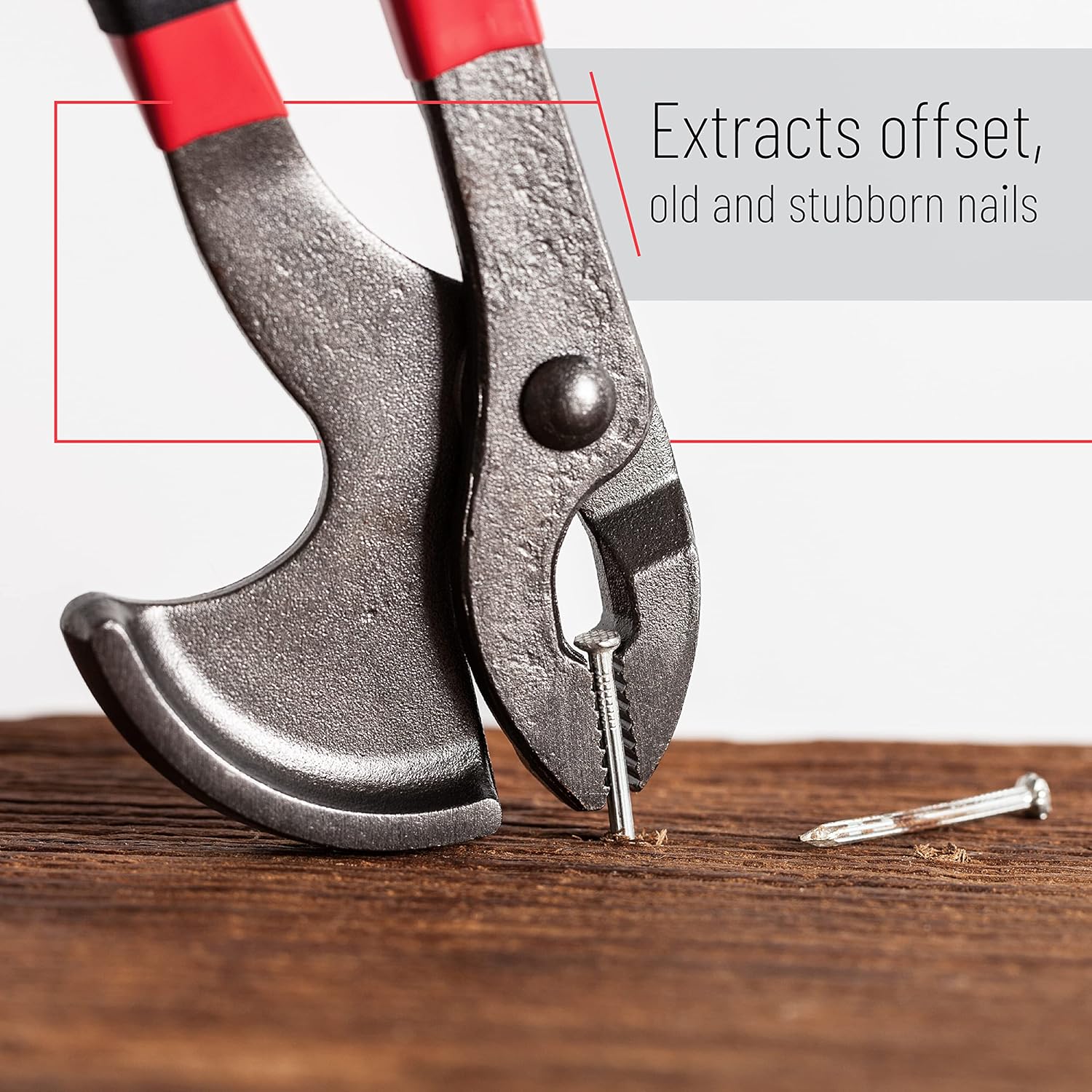 Bates- Nail Puller, Pliers, 11" Nail Remover Tool, Multi Tool, Hand Tools, Staple Puller, Carpenter Tools, Staple Remover, Trim Puller, Nail Remover, Nail Pliers, Cats Paw Nail Puller Tool - Image 8