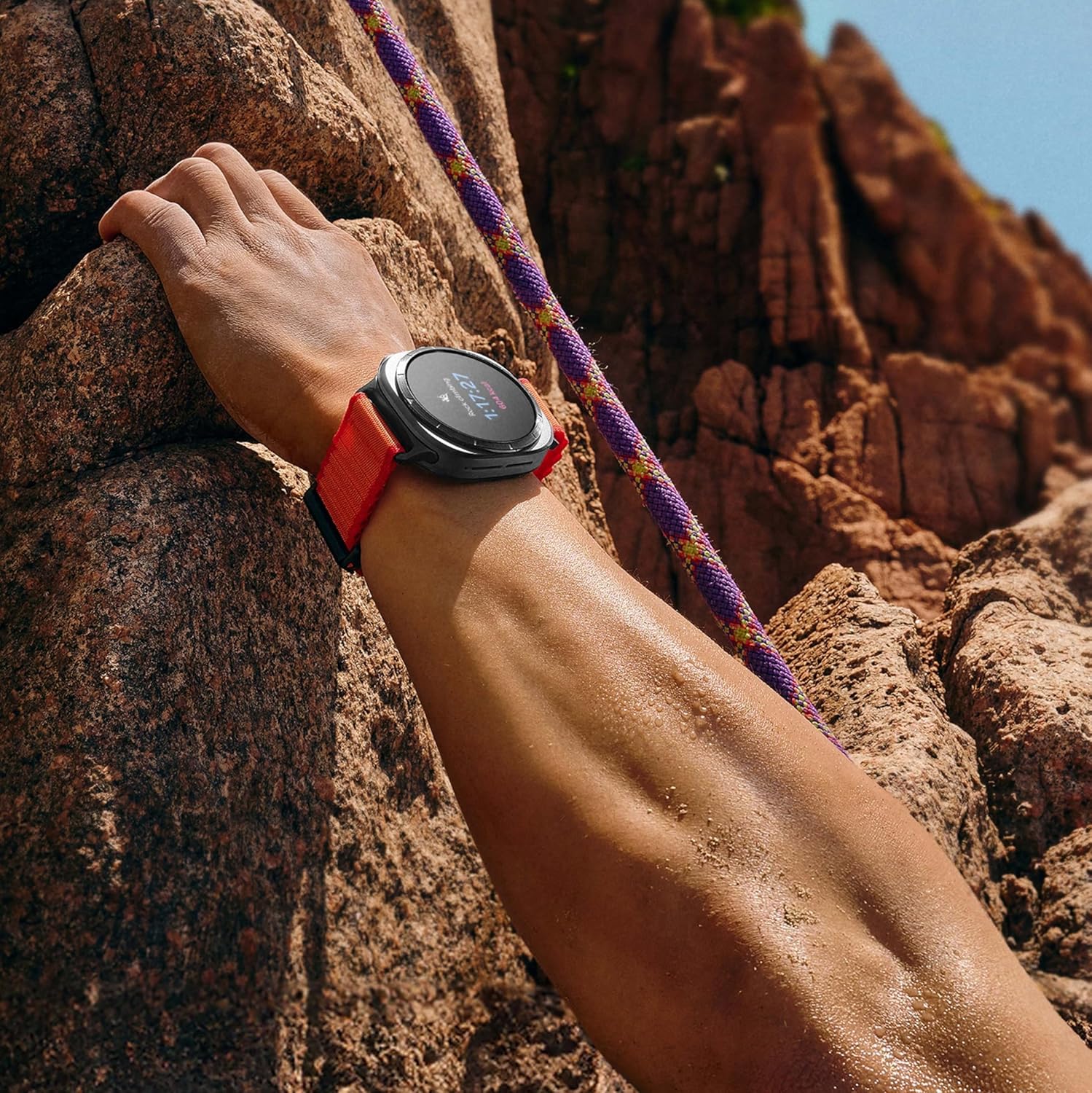 SAMSUNG Galaxy Watch Ultra 47mm LTE AI Smartwatch Bundle w/ 25W Power Adapter, Energy Score, Wellness Tips, Heart Rate Tracking, Sleep Monitor, Fitness Tracker, GPS, 2024,Titanium White - Image 8