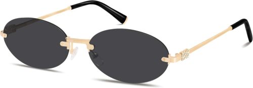 Retro Oval Sunglasses for Women Men, 2025 Trendy Fashion Small Narrow 90s Y2K Sun Glasses Designer Sunnies