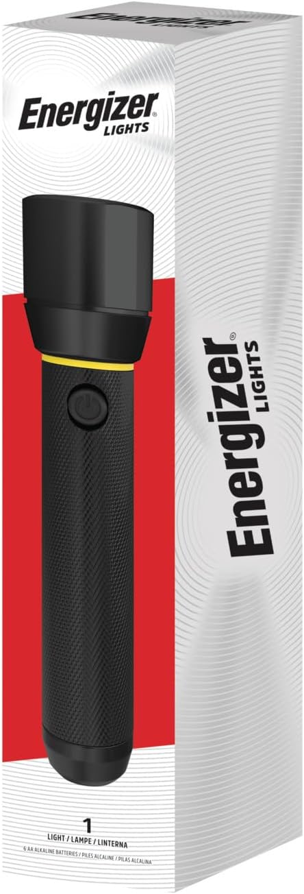 Energizer LED Flashlight Vision PRO, Ultra Bright 1000+ Lumens, IPX4 Water Resistant, Aircraft-Grade Aluminum LED Light, Rugged Metal Flash Light for Outdoors, Emergency Power Outage, Black - Image 8