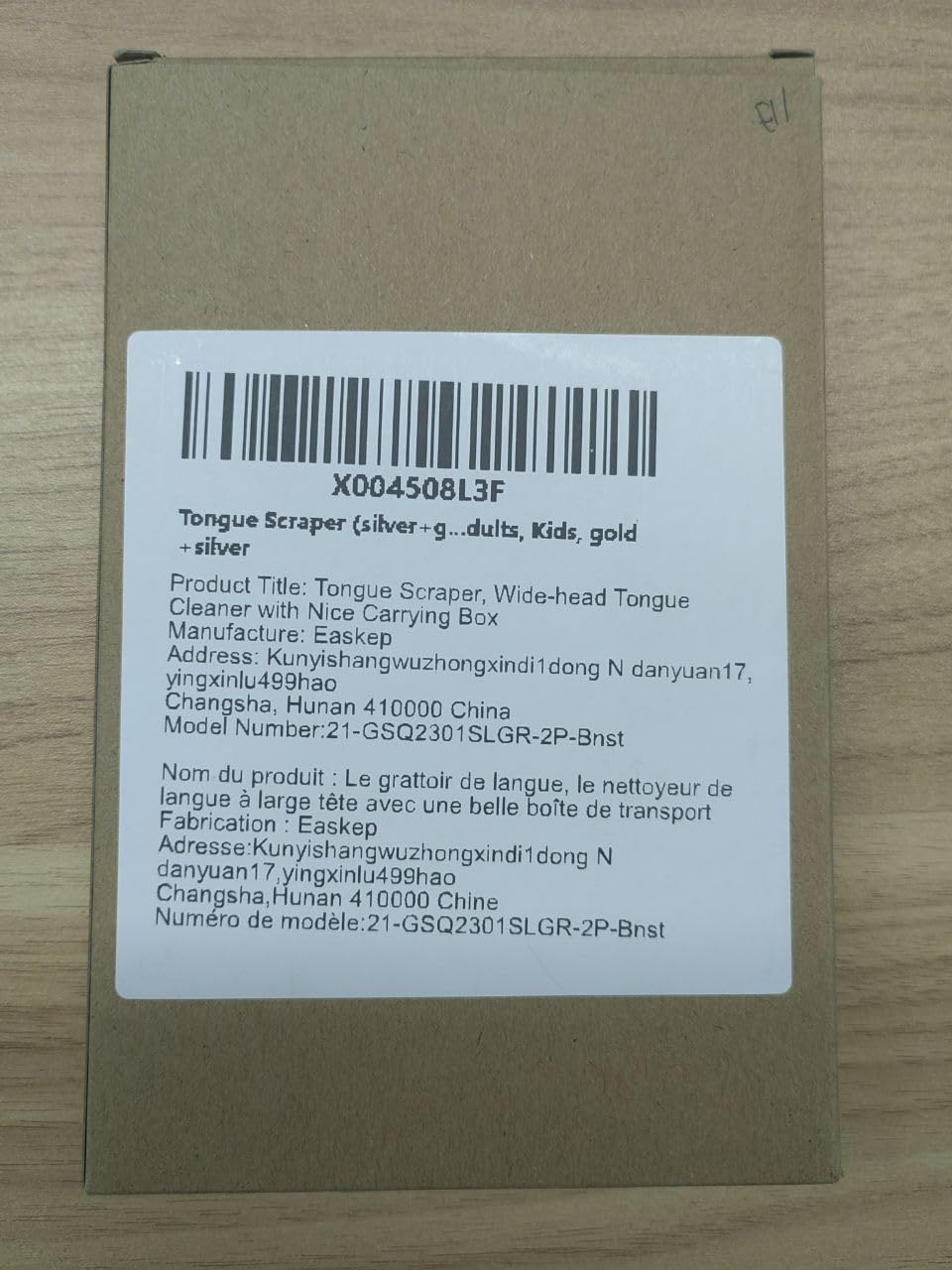 Tongue Scraper (2 Pack), Wide-Head Tongue Cleaner with Nice Carrying Box, Easkep 100% Stainless Steel Tongue Scrapers Cleaners, for Men, Women, Adults, Kids - Image 9