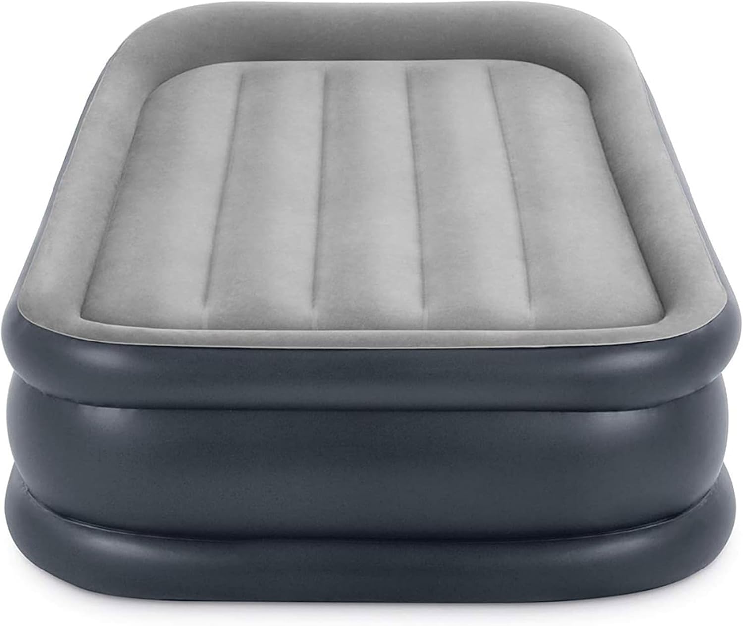Intex 64131ED Dura-Beam Plus Deluxe Pillow: Fiber-Tech – Twin Size – Built-in Electric Pump – 16.5in Bed Height – 300lb Weight Capacity - Image 9