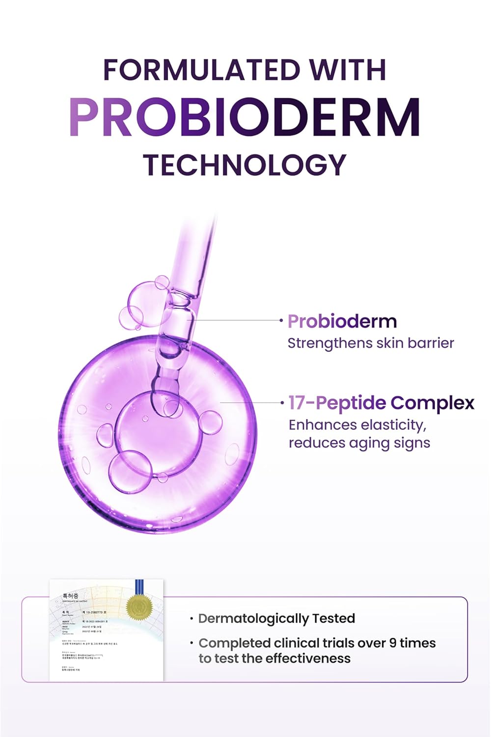 Probioderm 3D Lifting Skincare Set | Anti-Aging Face Moisturizer Night Cream, Ampoule & Facial Serum Spray | Korean Skin Care Kit for Firming & Hydration | K Beauty Gift Set for Women - Image 6