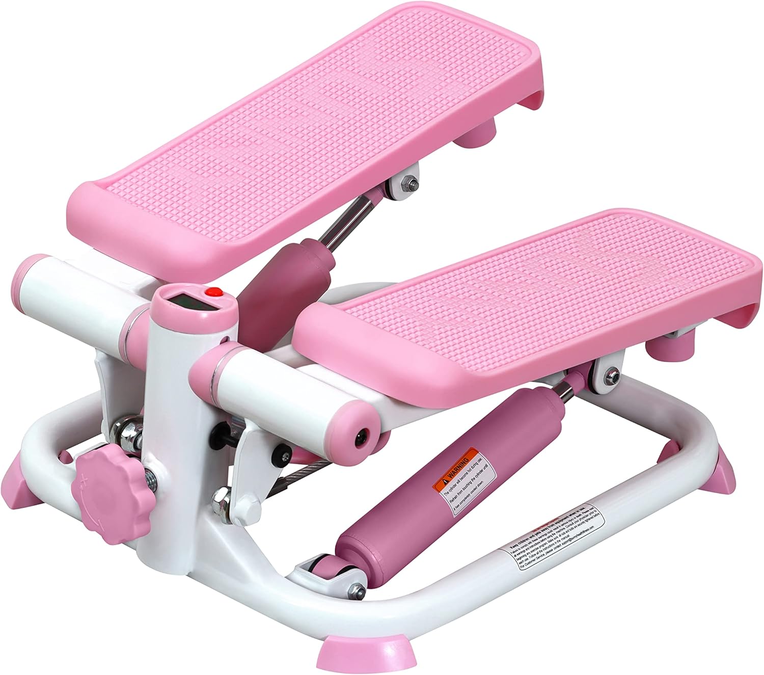 Sunny Health & Fitness Mini Steppers for Exercise at Home, Stair Step Workout Machine, Full Body Cardio Equipment, with Optional Free SunnyFit App Connection and Resistance Band - Image 2