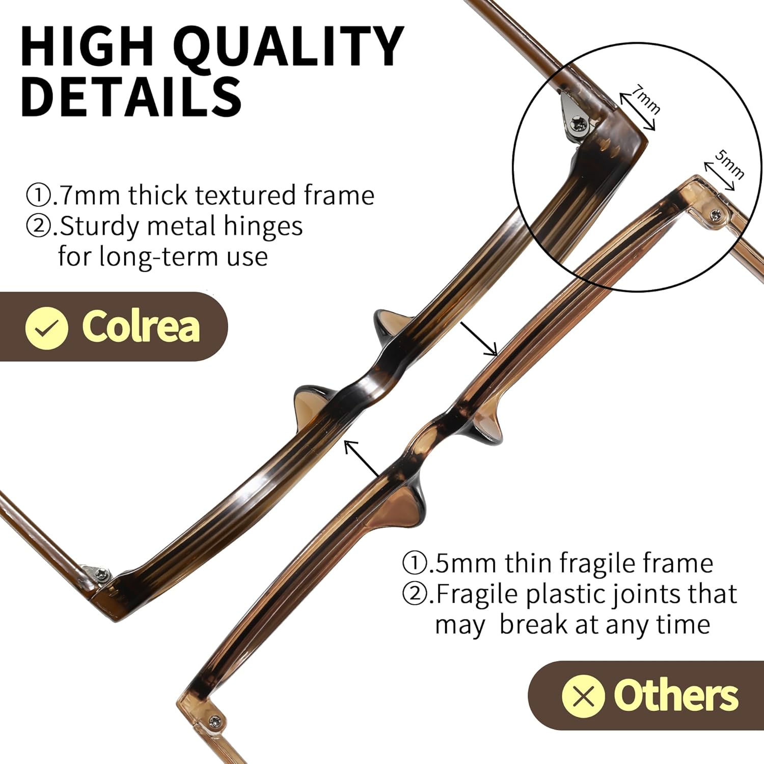 Retro Oval Sunglasses for Women Small Cat Eye Sun Glasses Womens Trendy Y2K Narrow Shades UV400 Protection CL009 - Image 4