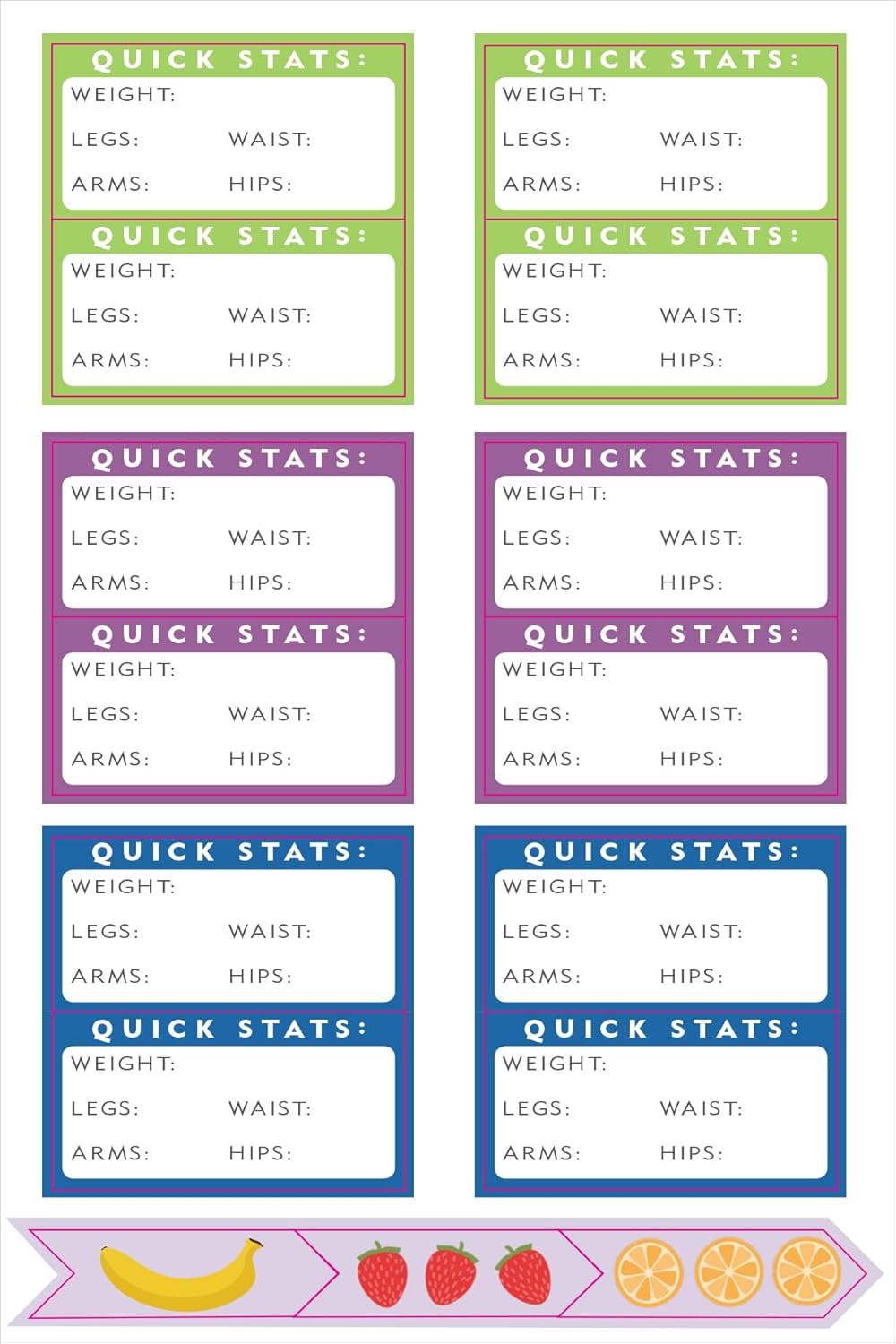 Essentials Health & Fitness Planner Stickers (Set of 325 Stickers) - Image 7