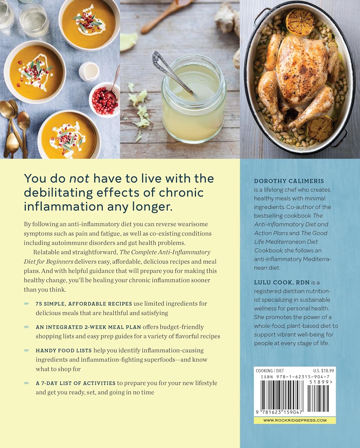 The Complete Anti-Inflammatory Diet for Beginners: A No-Stress Meal Plan with Easy Recipes to Heal the Immune System - Image 2